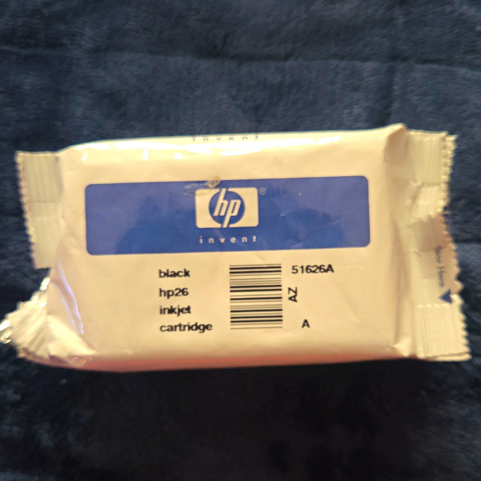 HP 26 51626A Genuine/Original Black Inkjet Cartridge, Compatible For HP 🔥 🎨 