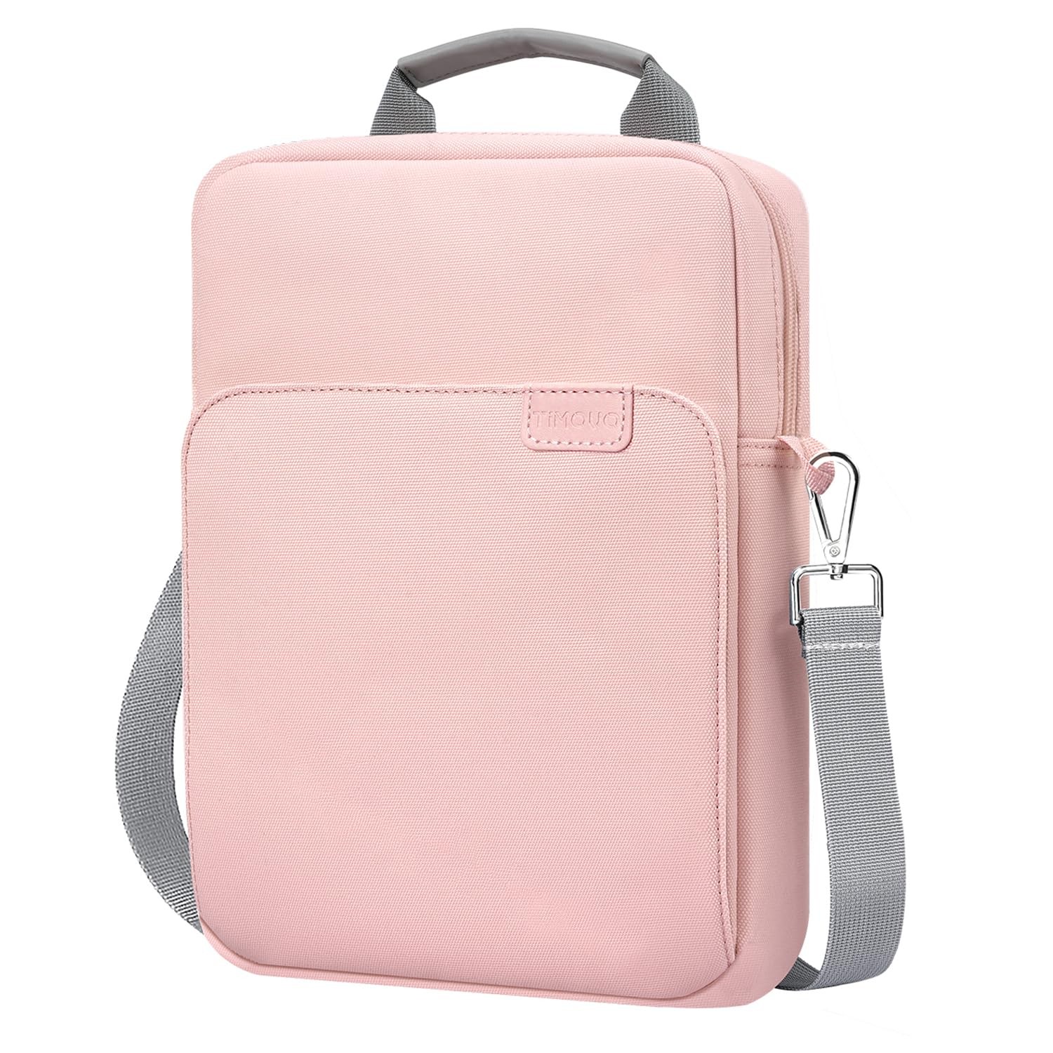 TiMOVO 911" Tablet Sleeve Bag Carrying Case with Strap, Pink