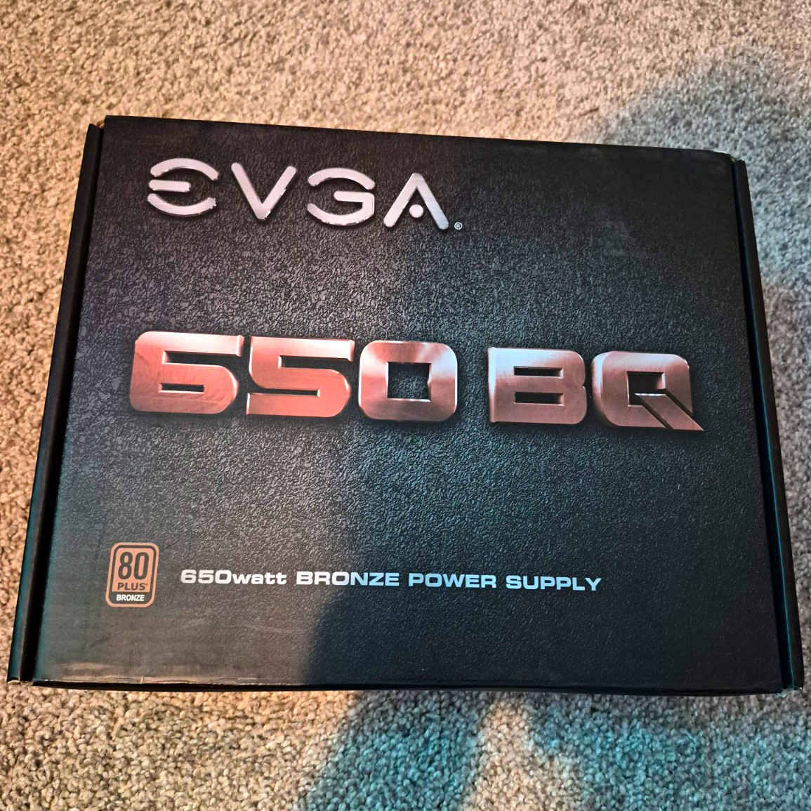 EVGA 650 BQ 650W 80 PLUS Bronze ATX Power Supply 110-BQ-0650-V1