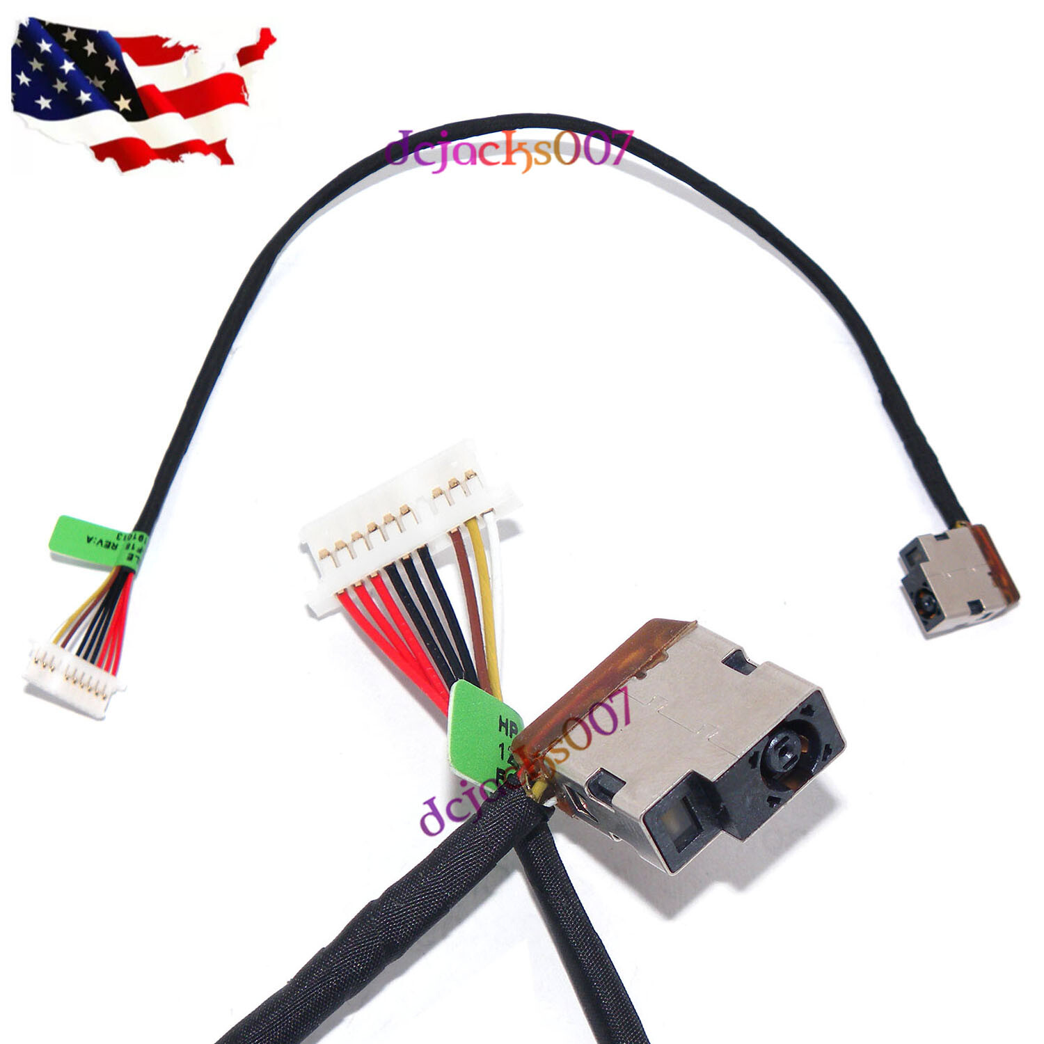 NEW HP Envy M7-N M7-N109DX DC POWER JACK HARNESS CABLE 799752-Y18 799752-F18