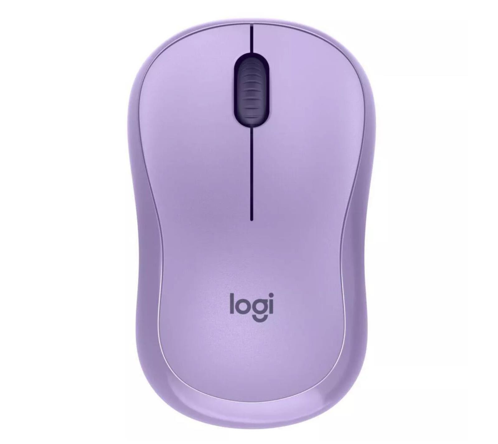 Logitech M240 Silent Bluetooth Compact Mouse for Mac PC - Lavender (3EA)