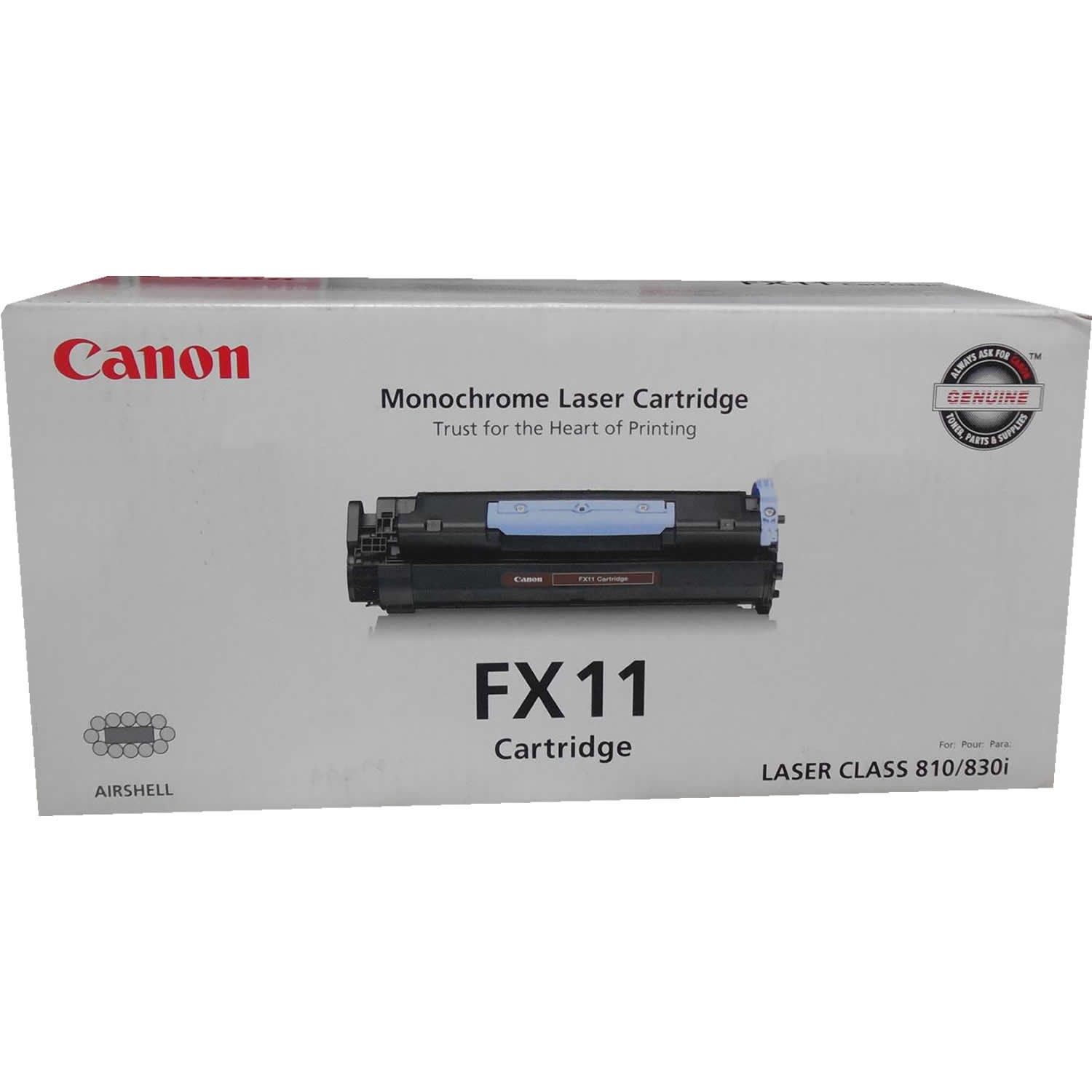 Canon FX-11 1153B001AA Toner Cartridge Genuine OEM Original