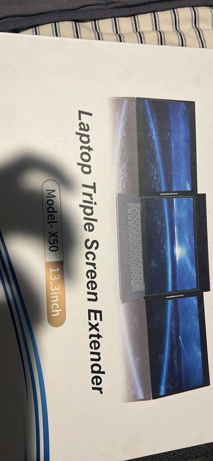Kpkue laptop triple screen extender model- X50 (13.3”)