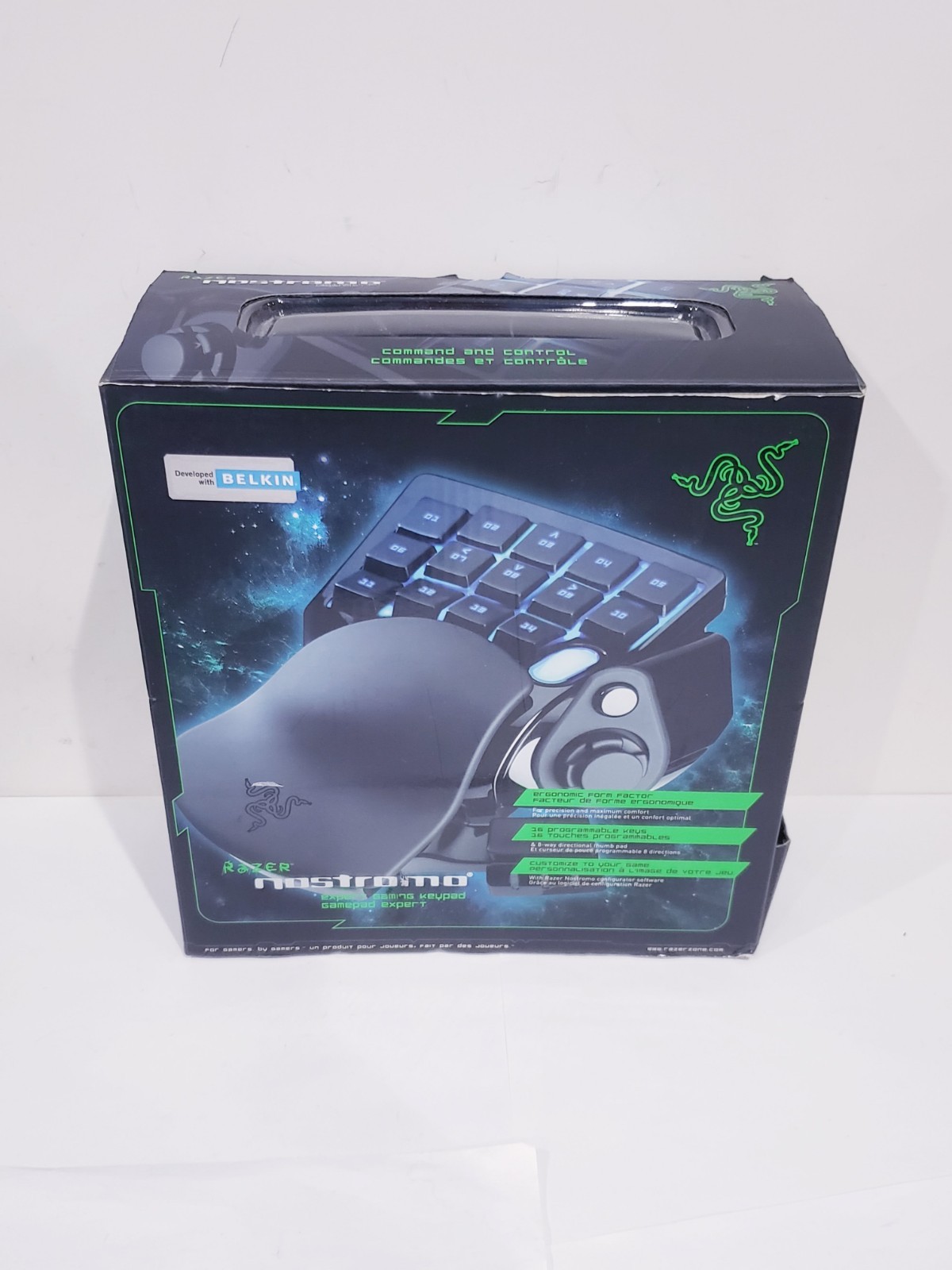 Razer Nostromo RZ07-00490100-R3U1 Wired Keyboard (Left hand)