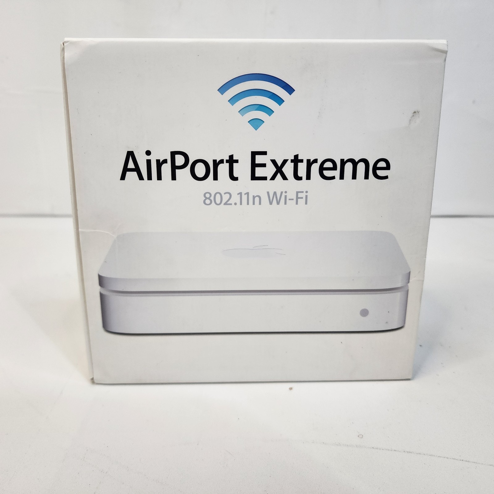 Apple AirPort Extreme 5th Gen A1408 MD031LL/A 802.11n Dual-Band WiFi Router Box