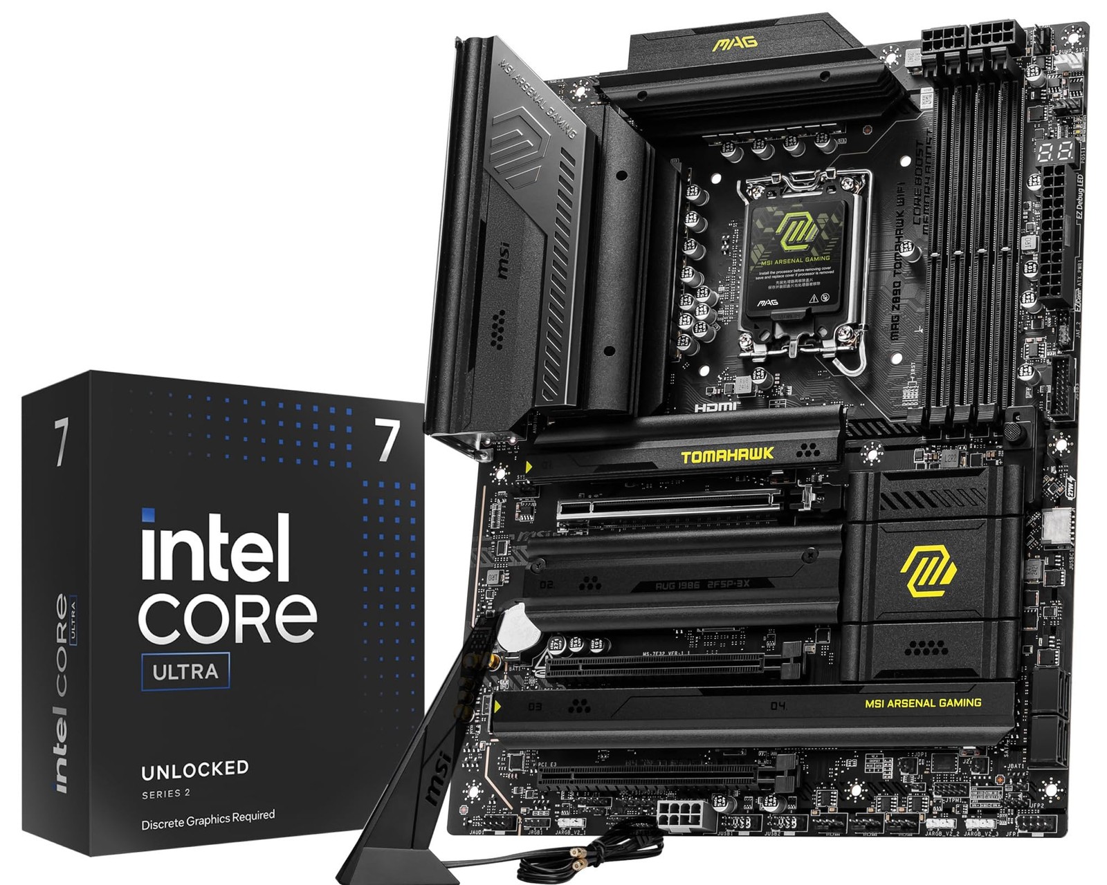 Micro Center CPU Motherboard Combo - Intel Ultra 7 265KF 20-Cores Unlocked De...