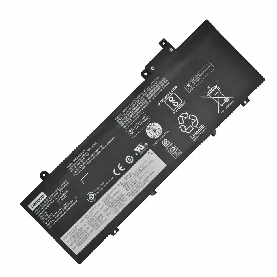 Genuine OEM L17L3P71 57Wh Battery For Lenovo ThinkPad T480s SB10K97621 01AV478