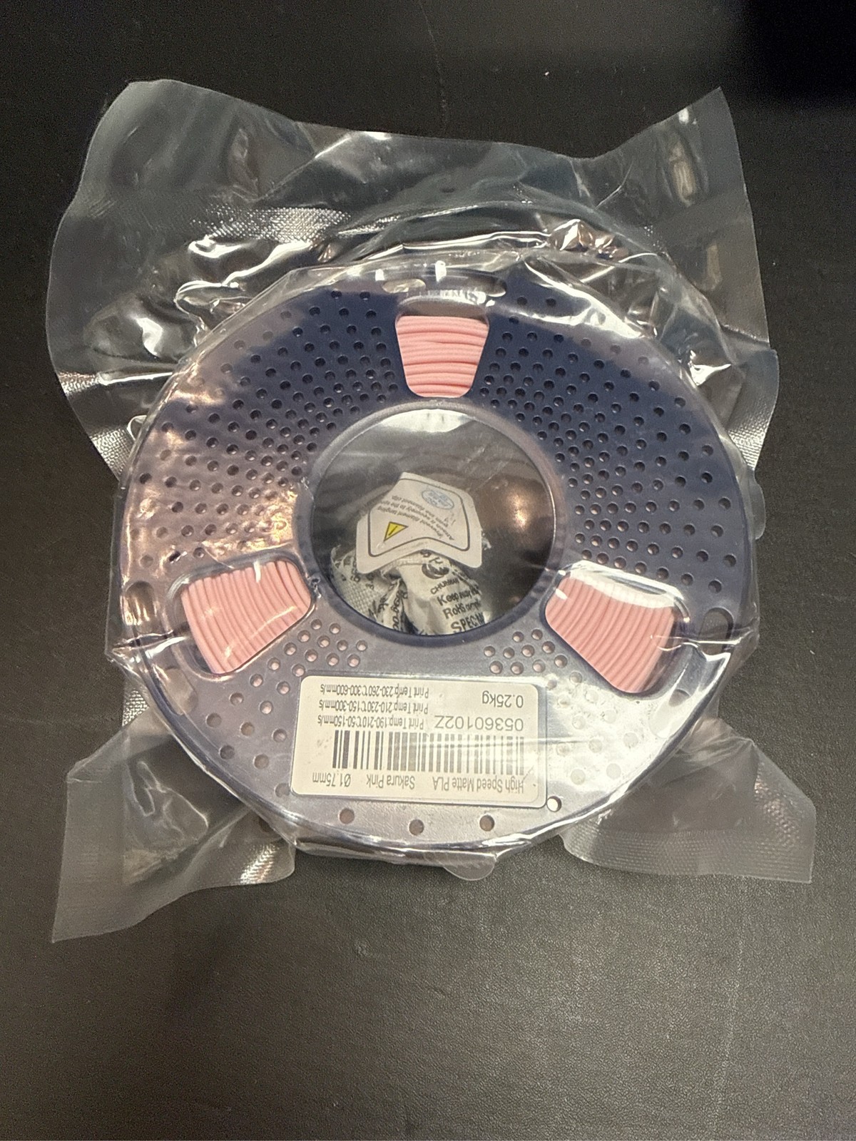 SUNLU High Speed Matte PLA Filament 1.75mm 0.25kg Sakura Pink