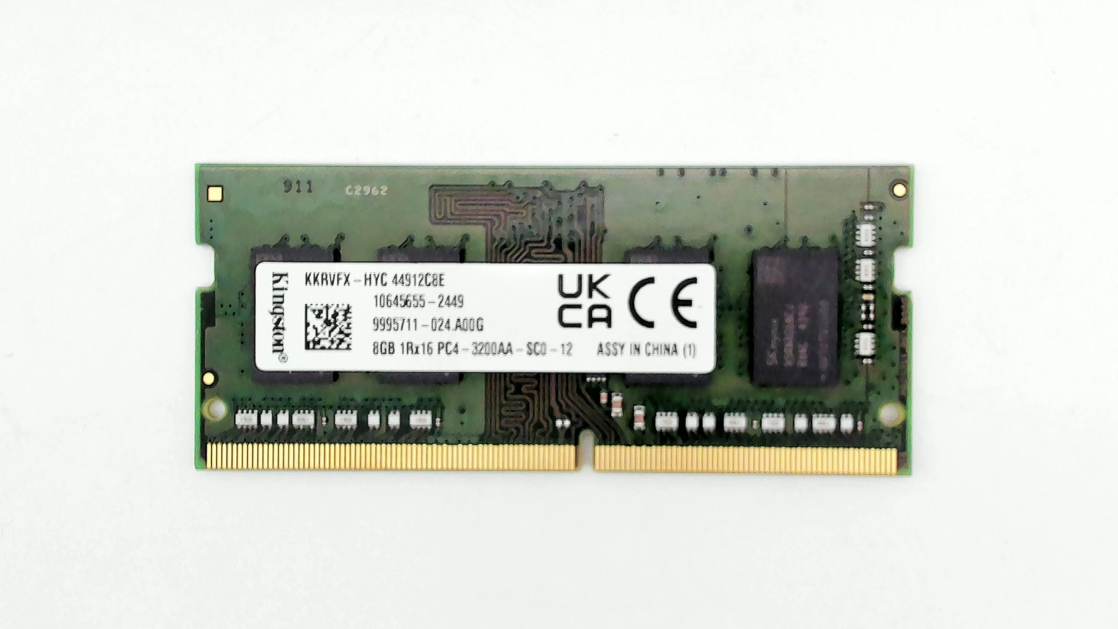 Kingston 8GB 1Rx16 PC4 3200AA Laptop Ram KKRVFX-HYC