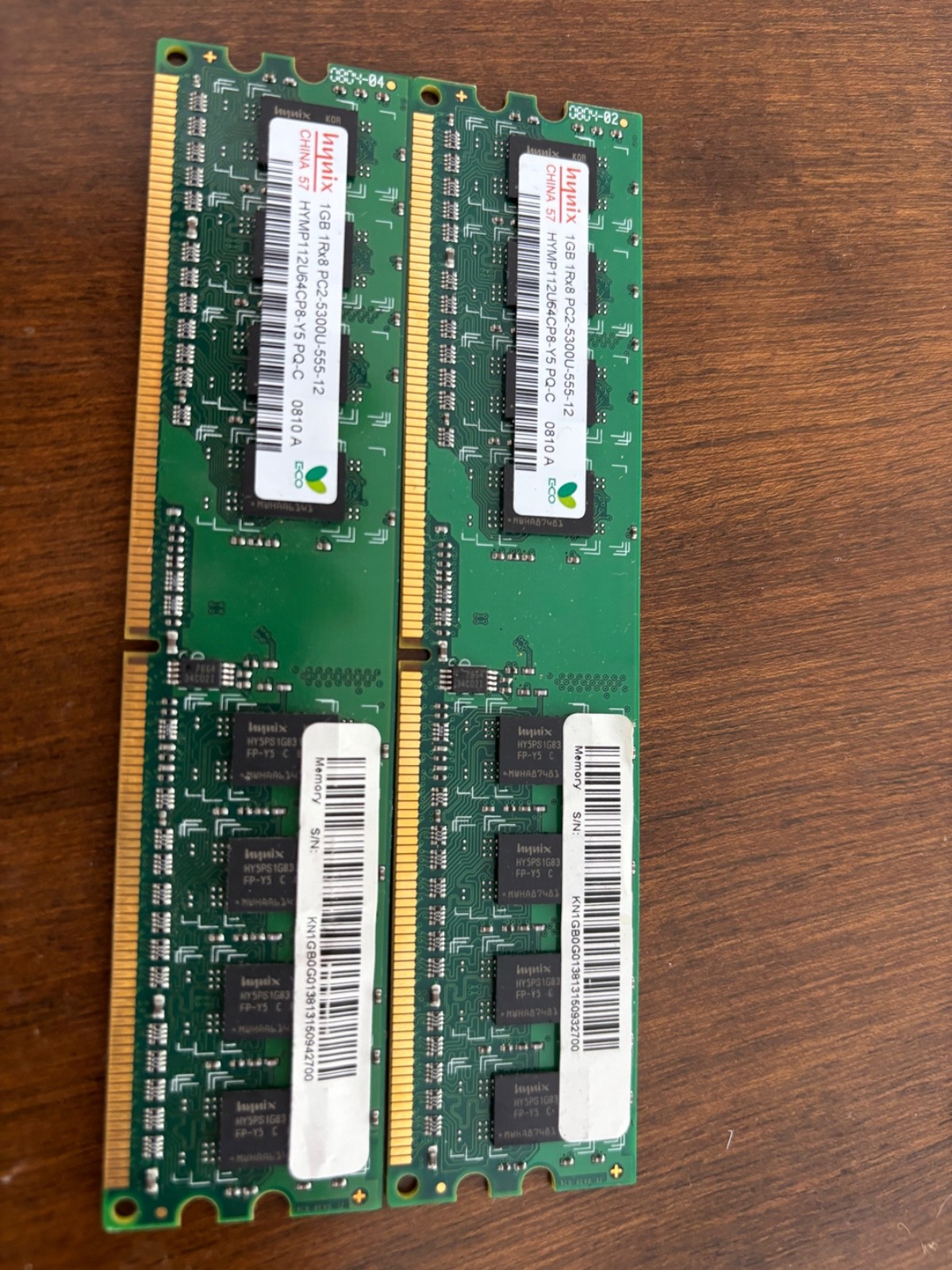 Hynix 2 x 1GB DDR2 240-pin