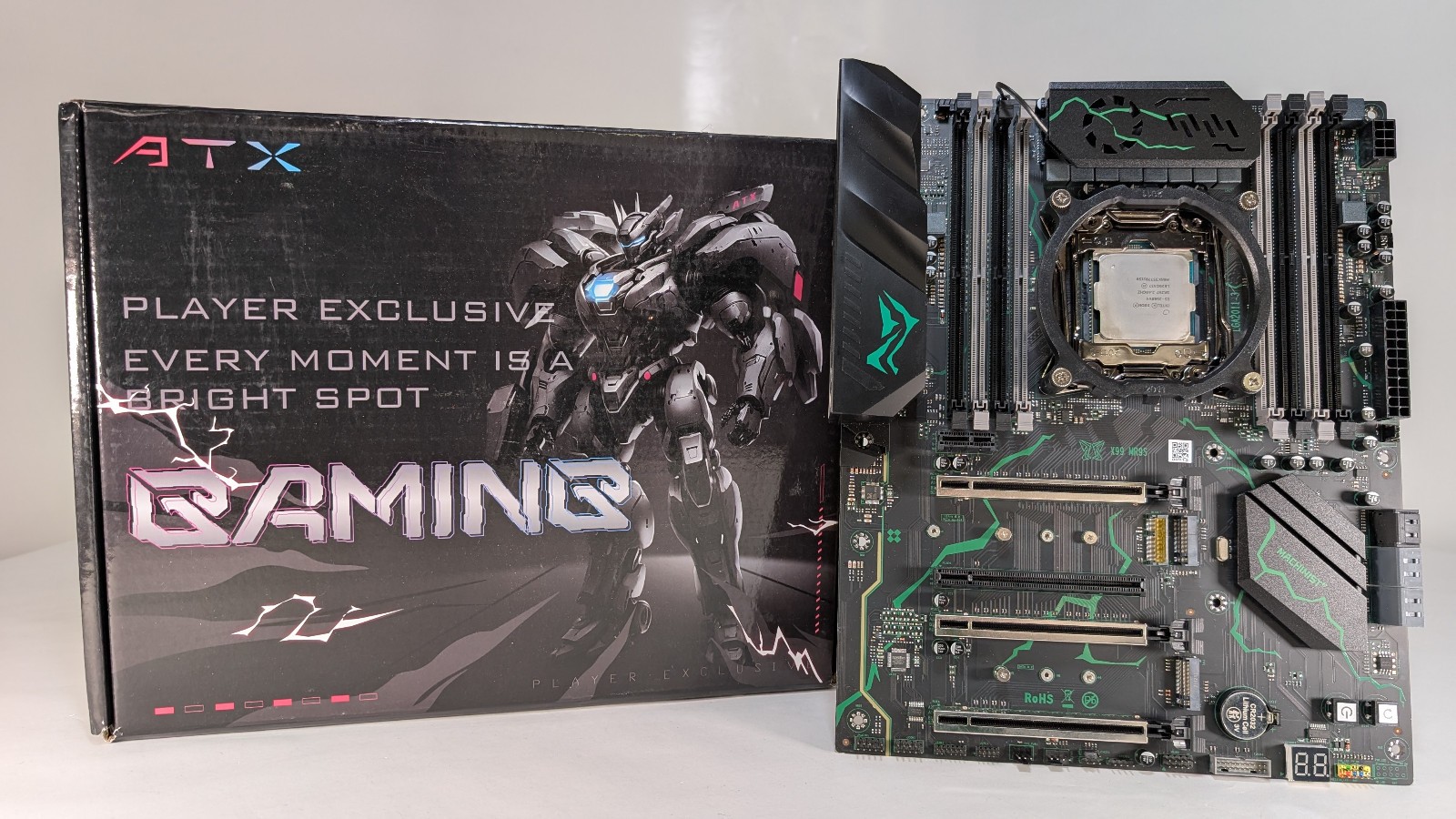 MACHINIST X99 MR9S MOTHERBOARD CPU COMBO INTEL XEON 14 CORE E5 2680v4 DDR4 NVME
