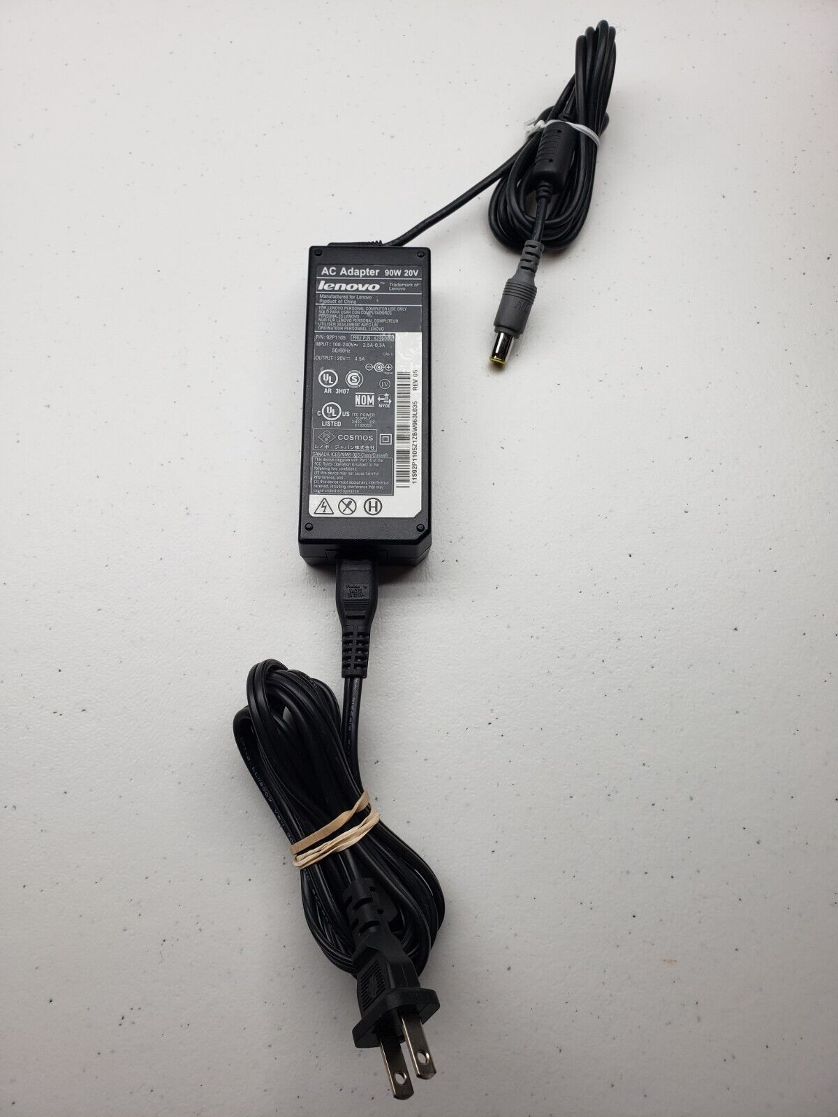 90W AC Adapter Charger for IBM Lenovo ThinkPad 42T4426 92P1105 92P1106 92P1109