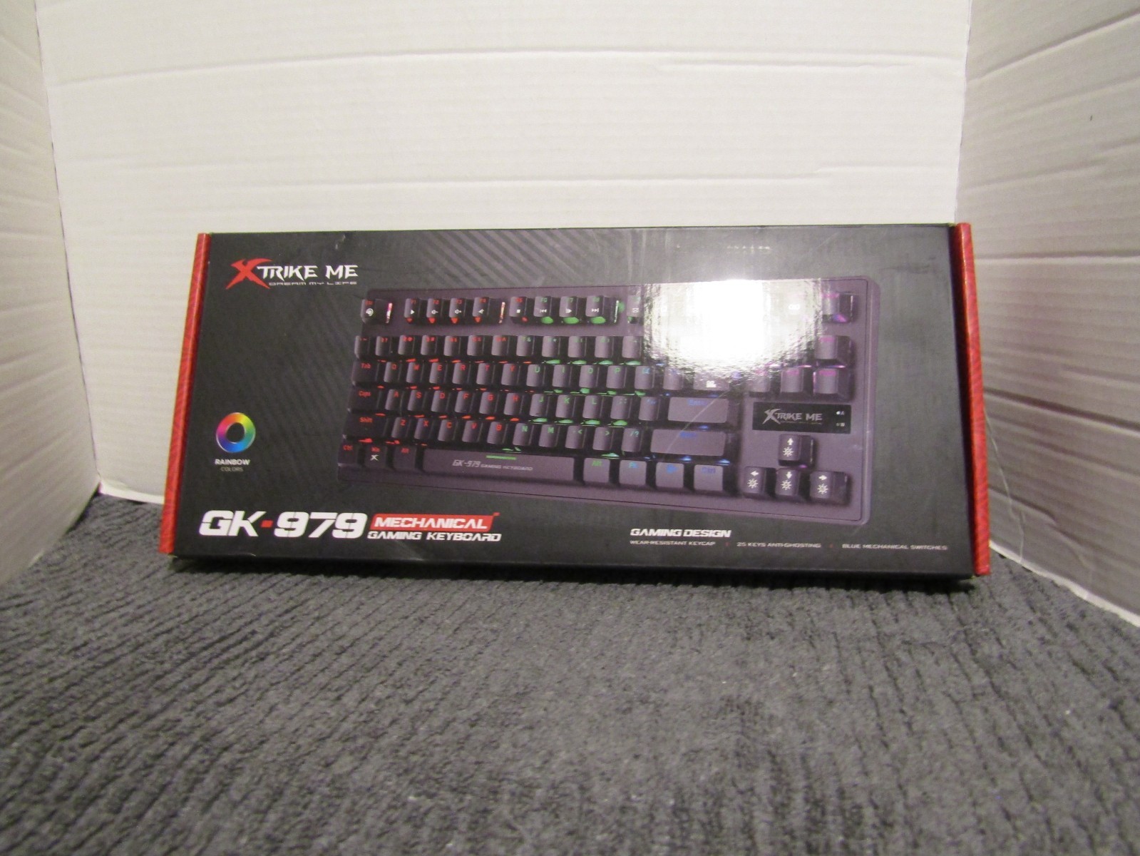 Xtrike Me 87-Key Mechanical Gaming Keyboard GK-979