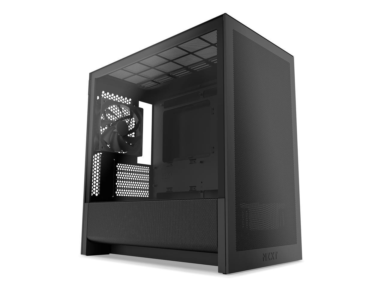 CC-H31FB-01 Black tinted tempered glass Micro ATX Cases Case  (Computer NZXT