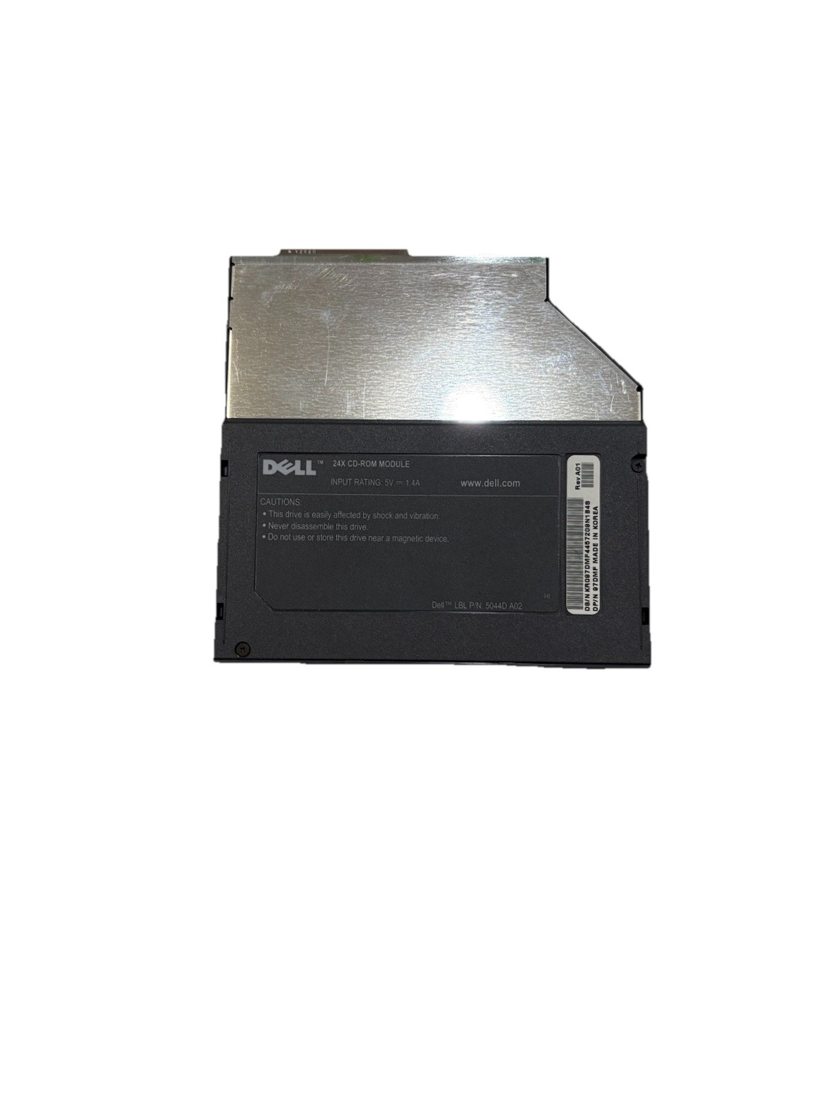 Dell 24X CD-ROM Module LBL P/N 5044D A02 Replacement Part Working