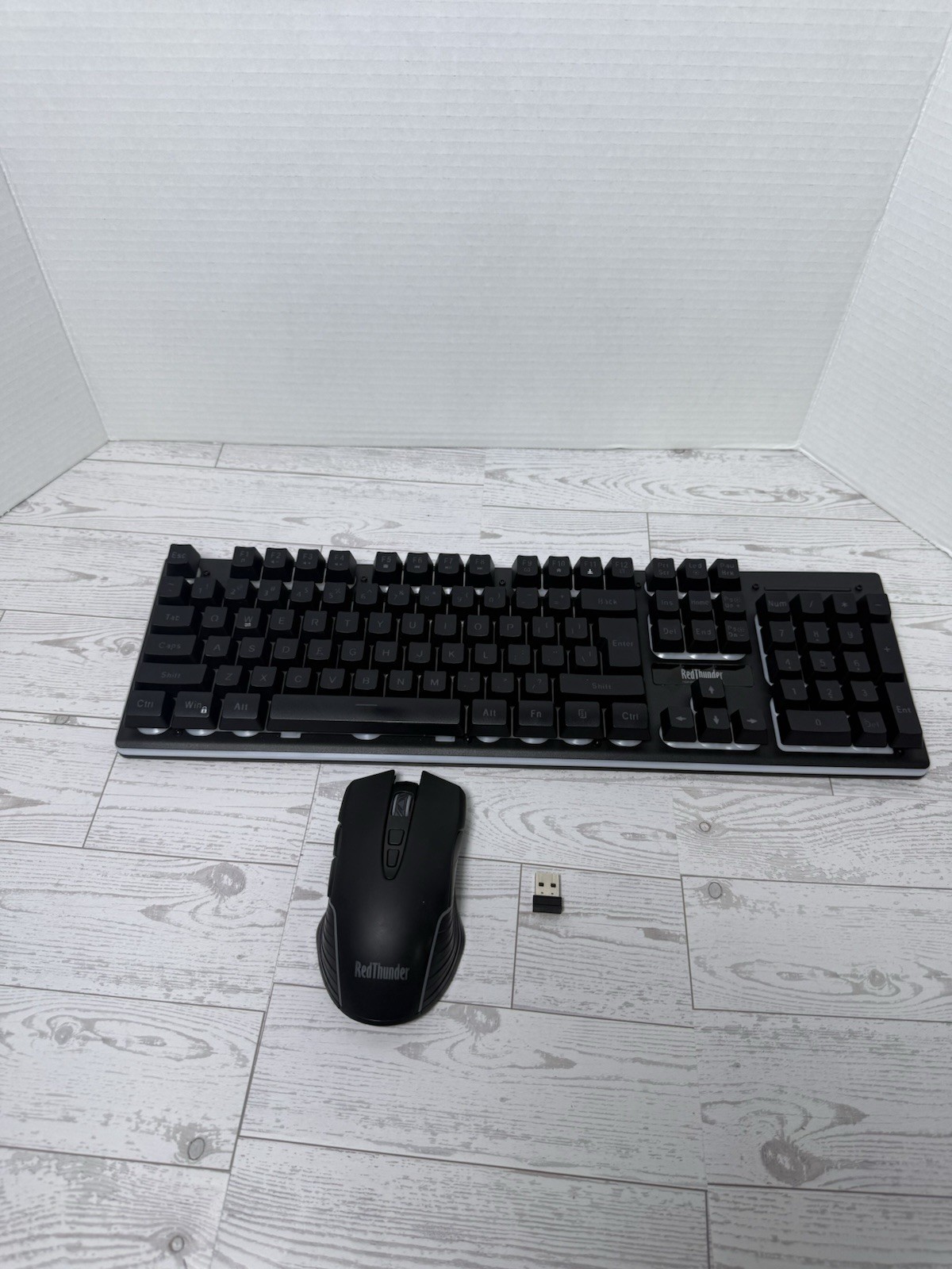 RedThunder K10 Wireless Gaming Keyboard and Mouse Combo