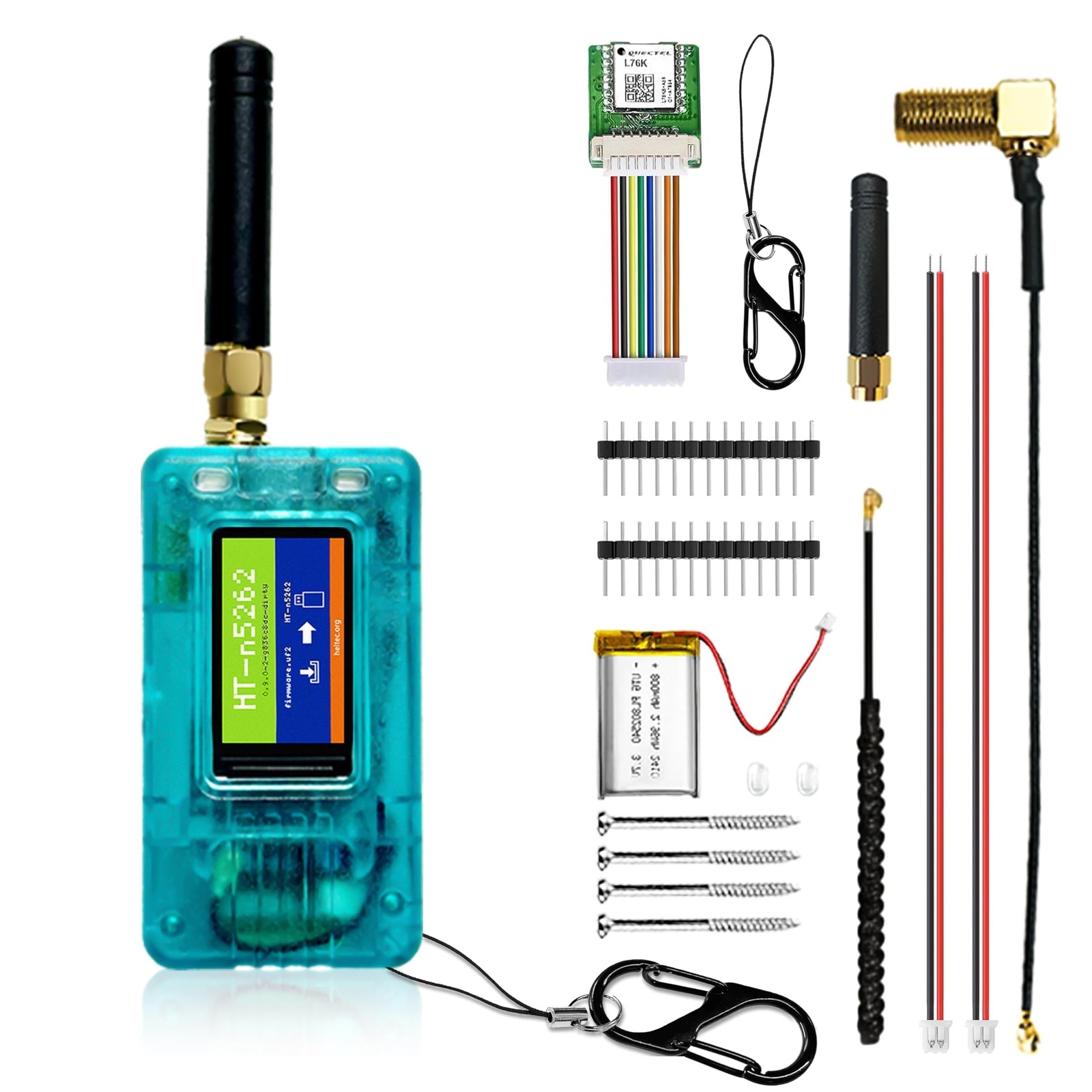 Heltec Mesh Node T114 V2 Dev Board Case with 800mAh Battery Kit