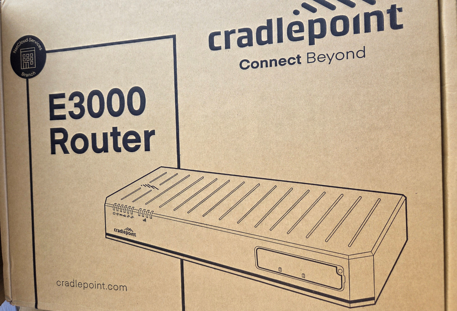 Ericsson Cradlepoint E3000-5GB Enterprise Branch Router - BFA3-30005GB-GN