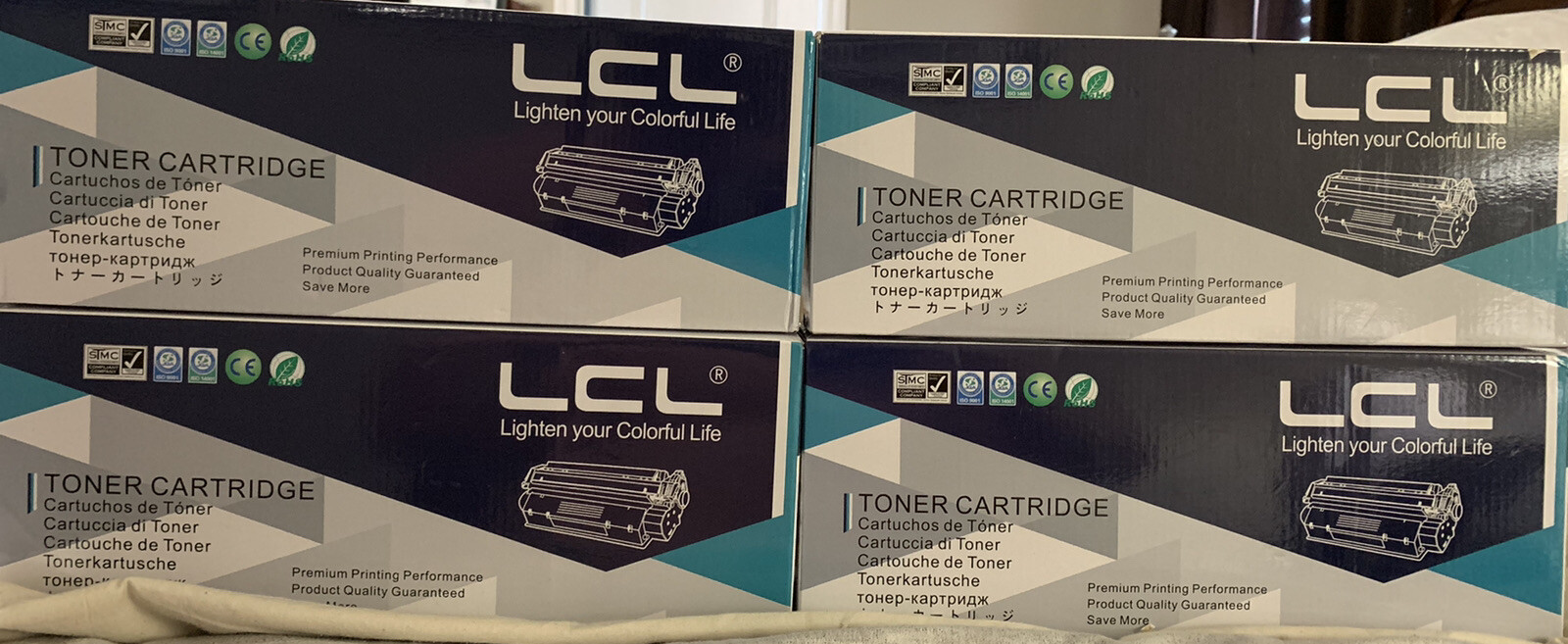 LCL TONOR Replacement For LCL-CRG-055H Laser Printer  Cartridge Without Chip