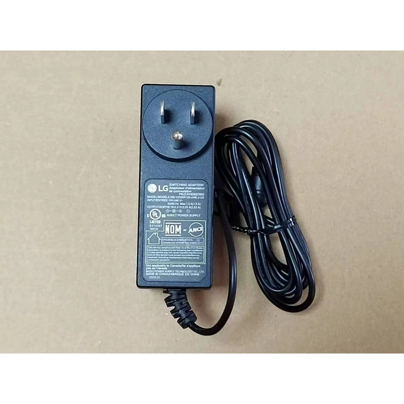 New LG AC Adapter for UltraGear 27GL83A-B EAY65689001 IPS LED Monitor