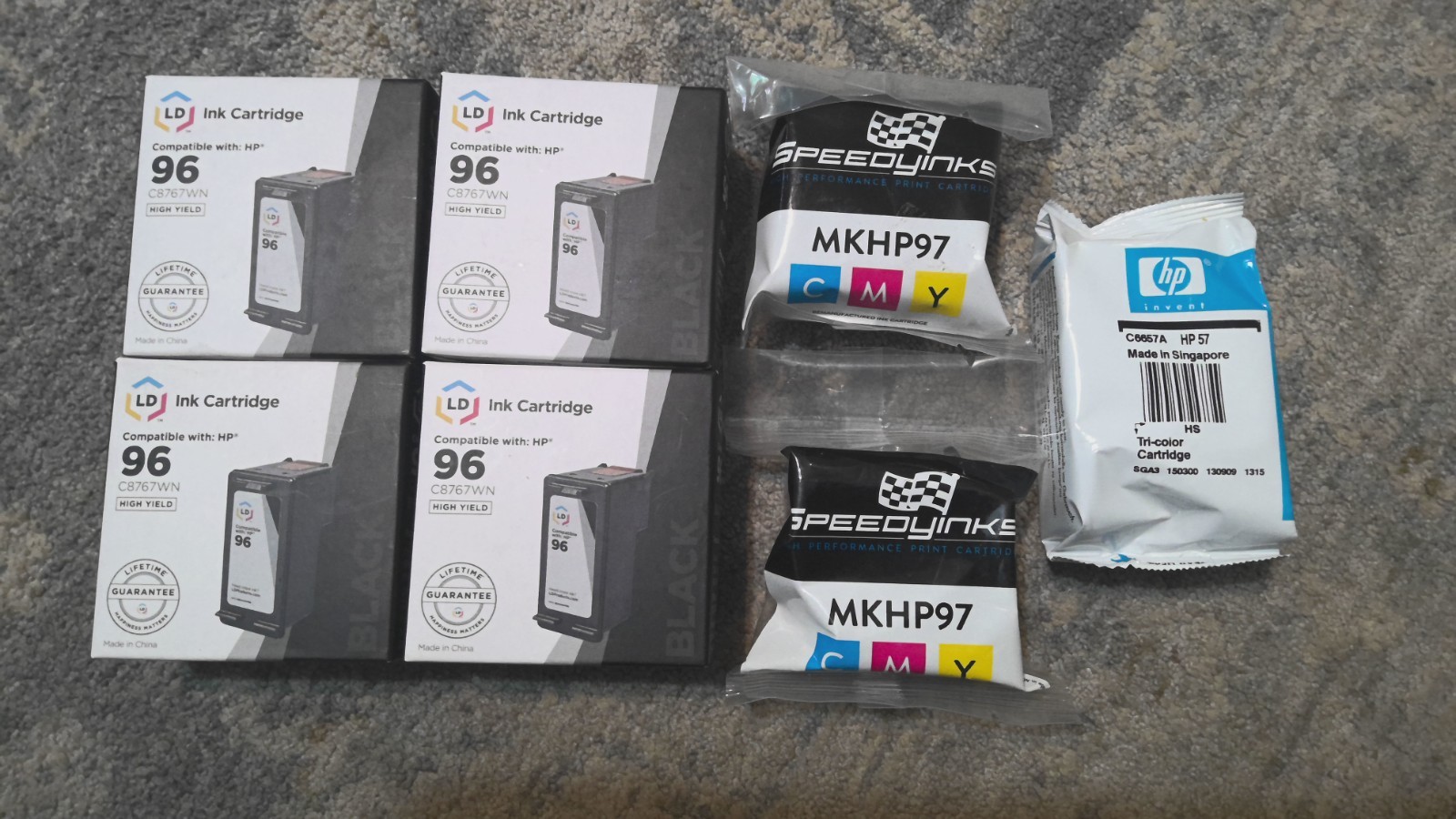 Assorted Ink Cartridges