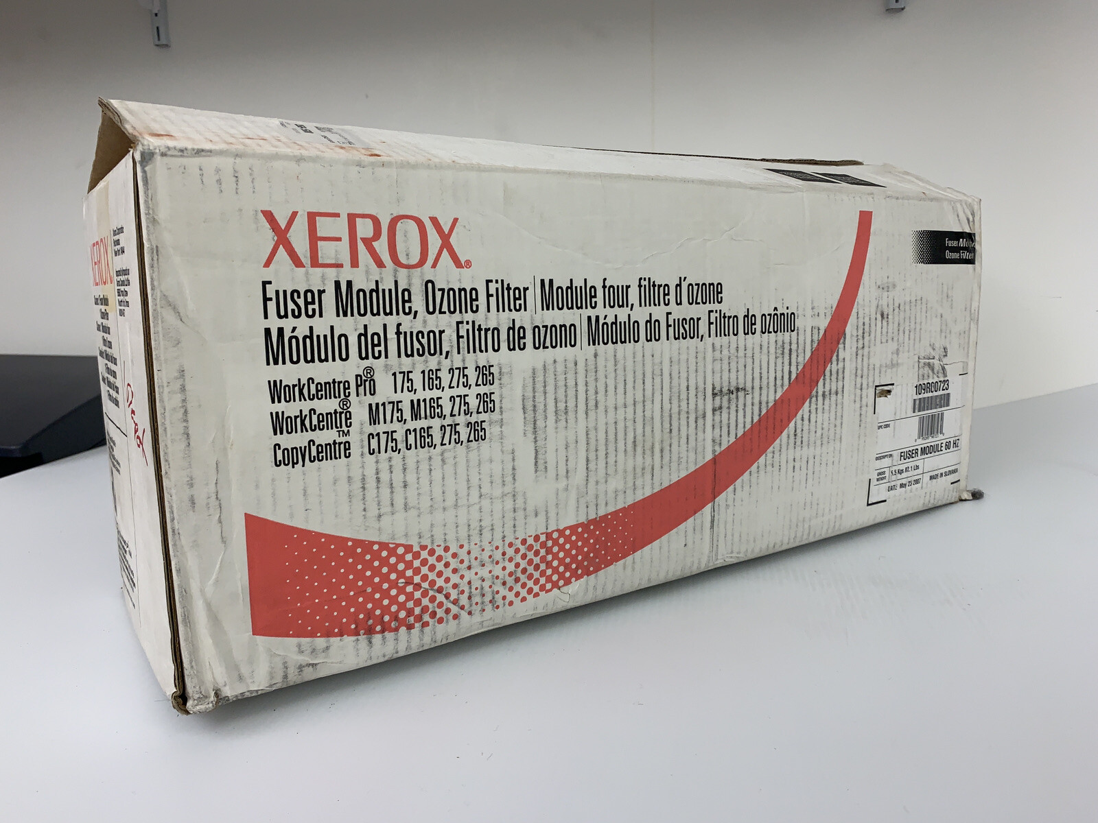 GENUINE XEROX 109R723 109R00723 FUSER MODULE 60HZ FUSER BLACK *OPEN BOX* *NEW*