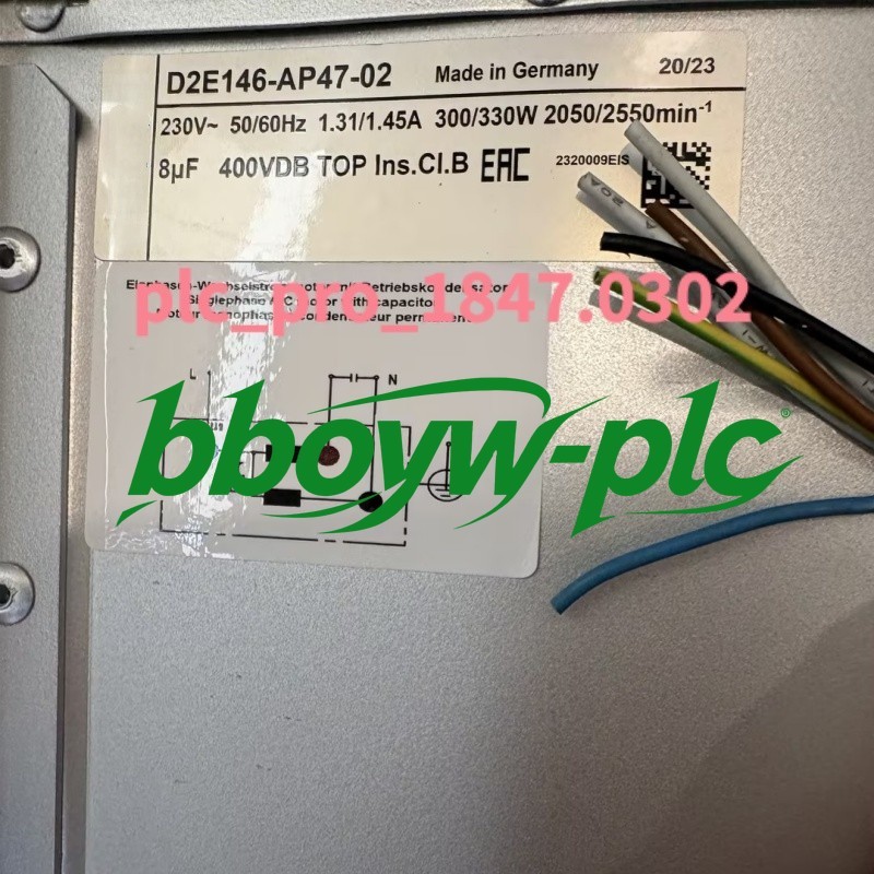 1PCS New EBM D2E146-AP47-02 AC230V 330W Medical Equipment Fan Fast Ship