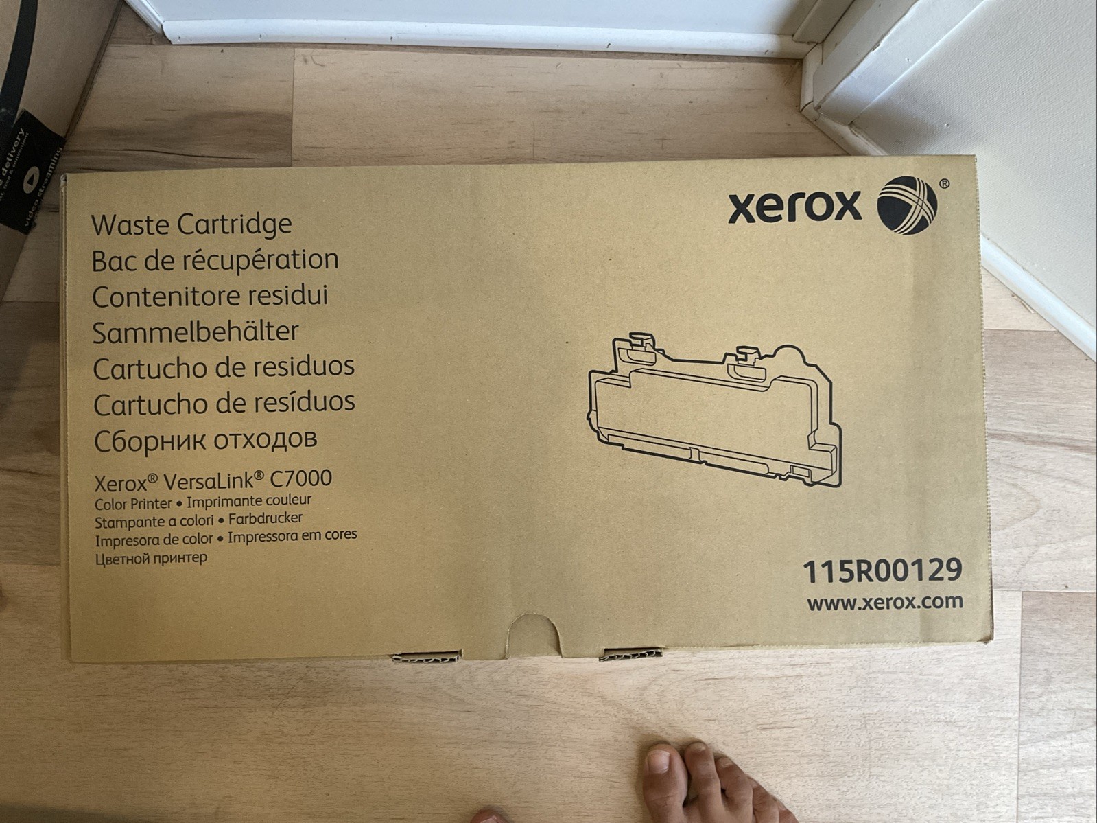 Xerox 115R00128 Waste Cartridge for C7020 / C7025 / C7030 Genuine - Brand New