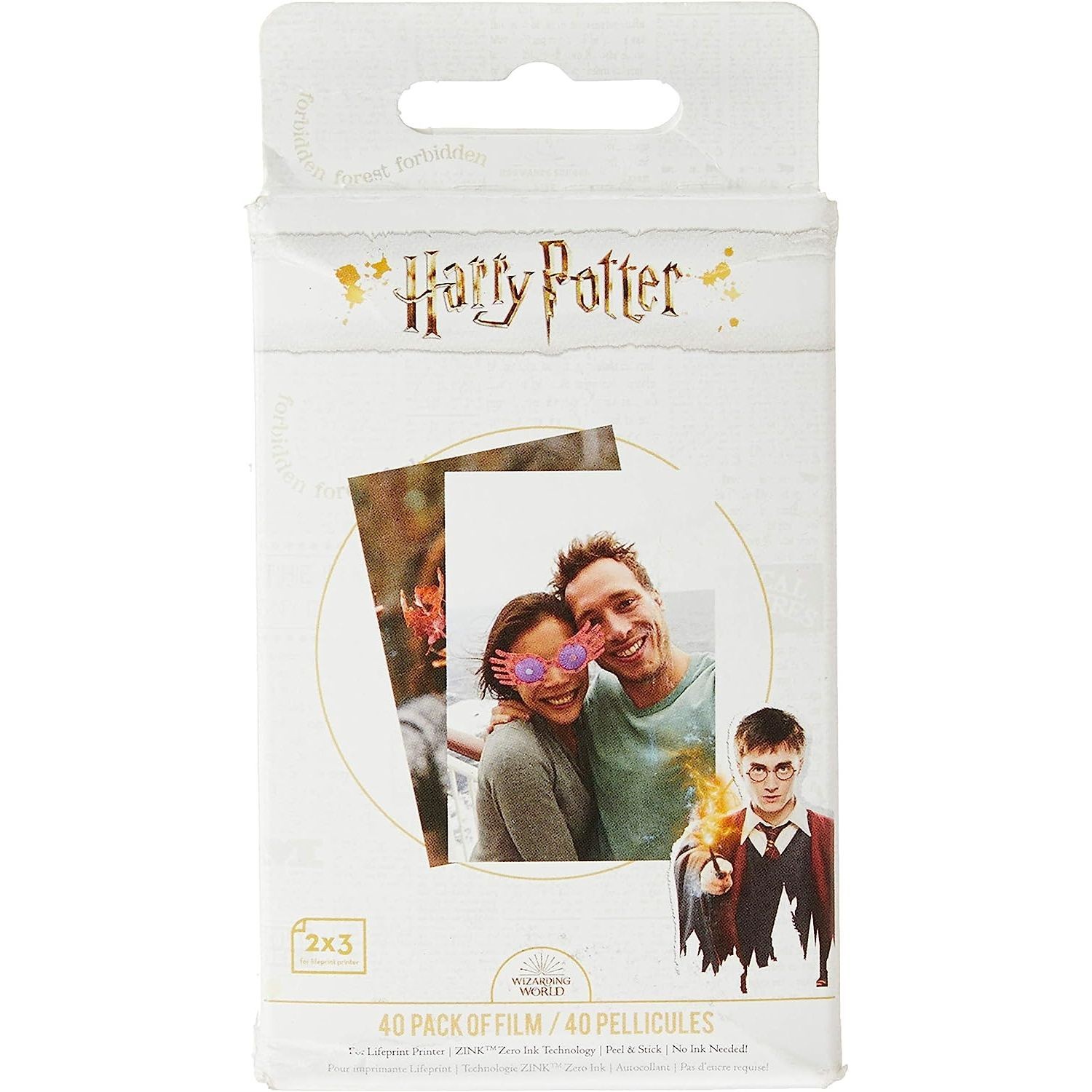 Lifeprint Harry Potter Magic Photo and Video Printer Sticky Backed Film 40 Pack