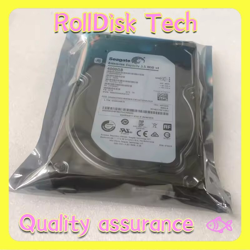 Seagate Enterprice Capacity 4TB,Internal, 7200 RPM, 3.5" (ST4000NM0034) Hard...
