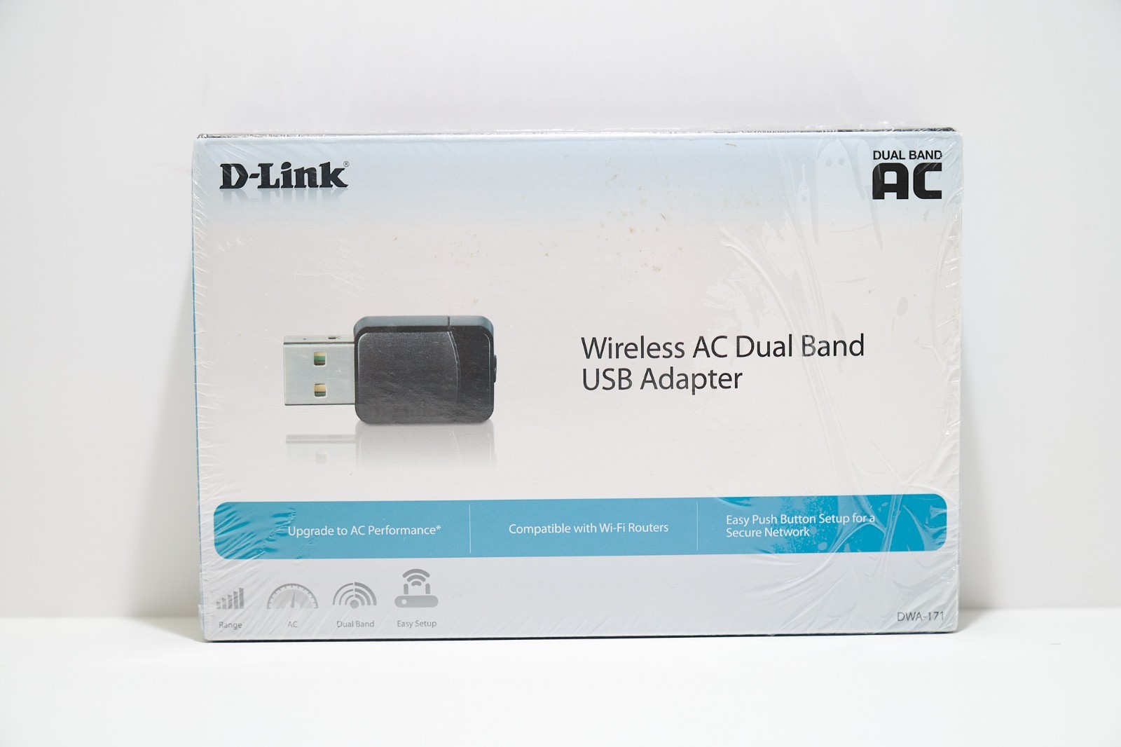 D-Link USB WiFi Adapter AC600 Mini Wireless Internet Dual Band MU-Mimo Wi-Fi Net