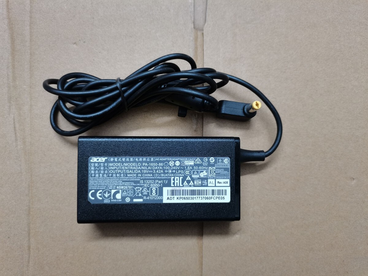 Original 19V 3.42A 65W PA-1650-86 for Acer Veriton D18WC N4660G Series mini PC