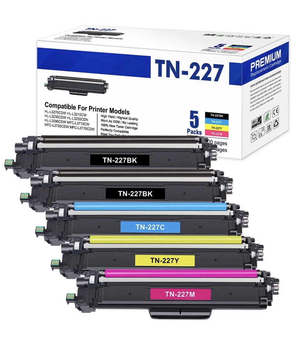 Toner Cartridge For Brother TN223 TN227 MFC-L3770CDW HL-L3270CDW L3290CDW Lot