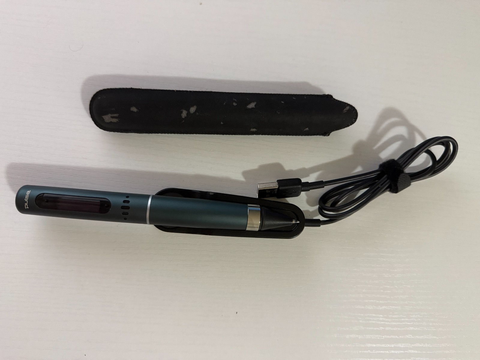 Pulse Smartpen 2GB with Charging Station & Cover For Parts or Repair