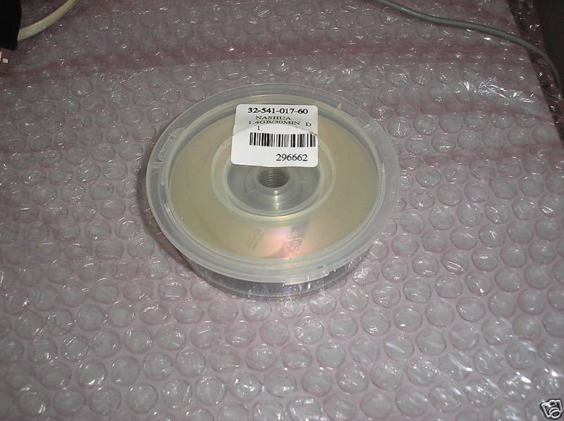 10x NASHUA 1.4GB 30MIN DVD 32-541-017-60 - NEW IN BOX