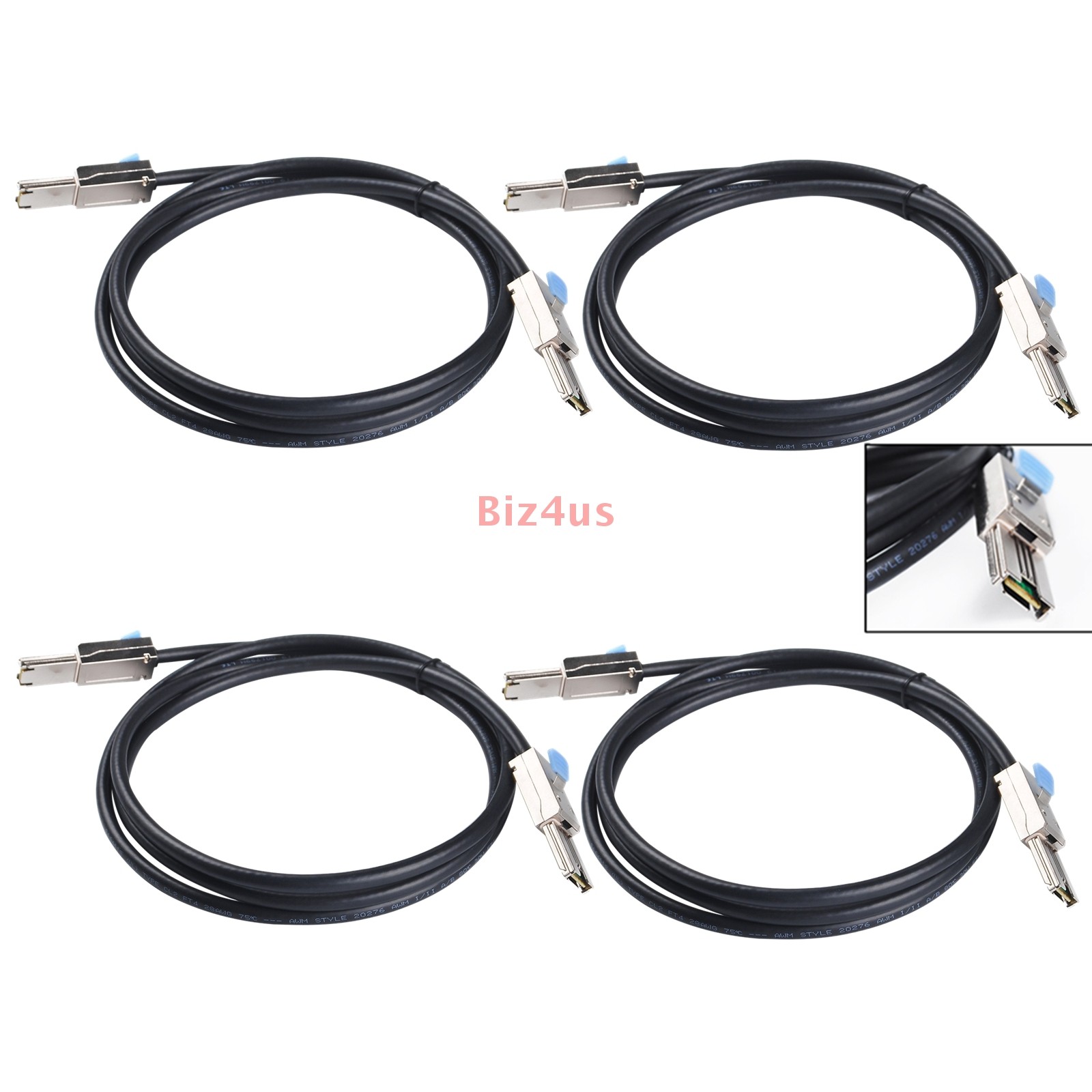 6G External Cable 26Pin SAS to SAS Cable SFF-8088 to SFF-8088 2 Meter / 2M