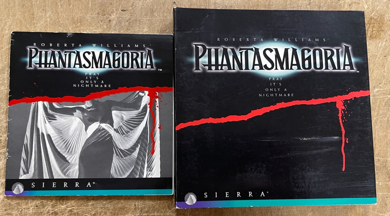 SIERRA ROBERTA WILLIAMS PHANTASMAGORIA 7-CD Game + Manual for Apple Macintosh