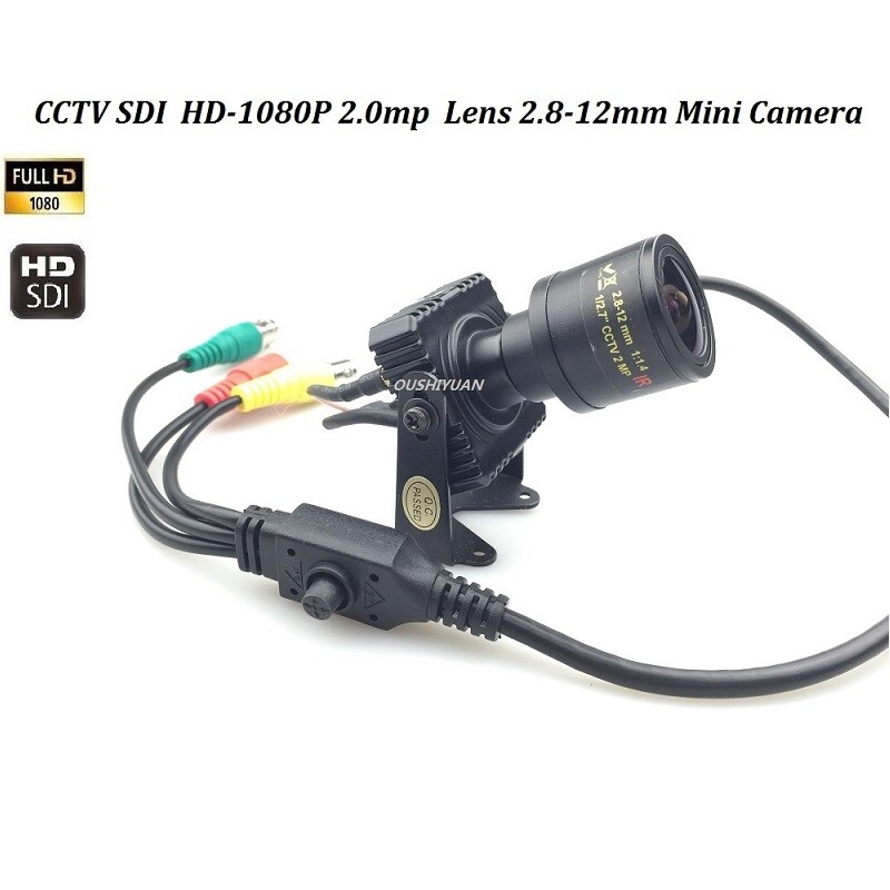 Industrial CCTV  2.0MP 1080P Lens Zoom 2.8-12mm HD SDI  Camera  