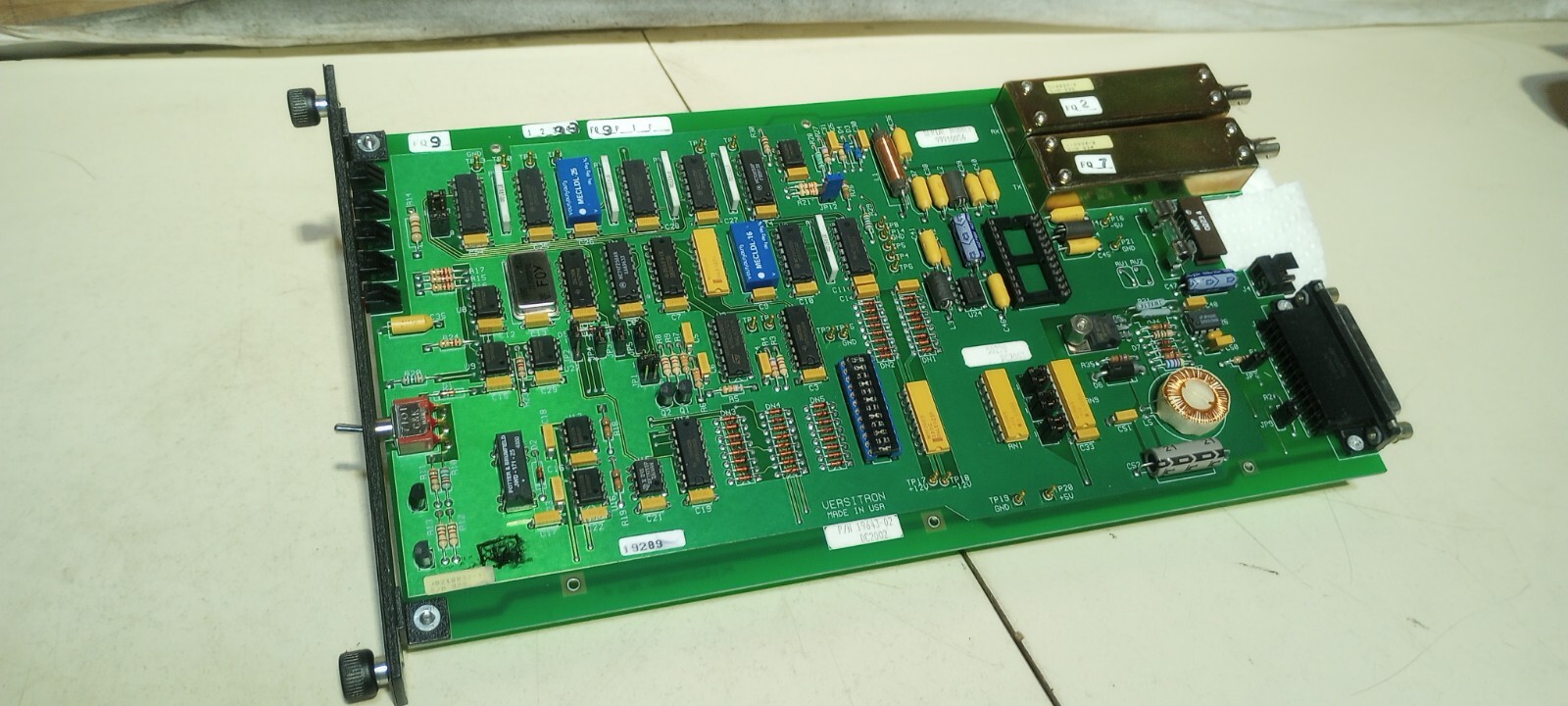 New Versitron Fiberoptics Modem RS422 Card P/N 196403-02/F2238 