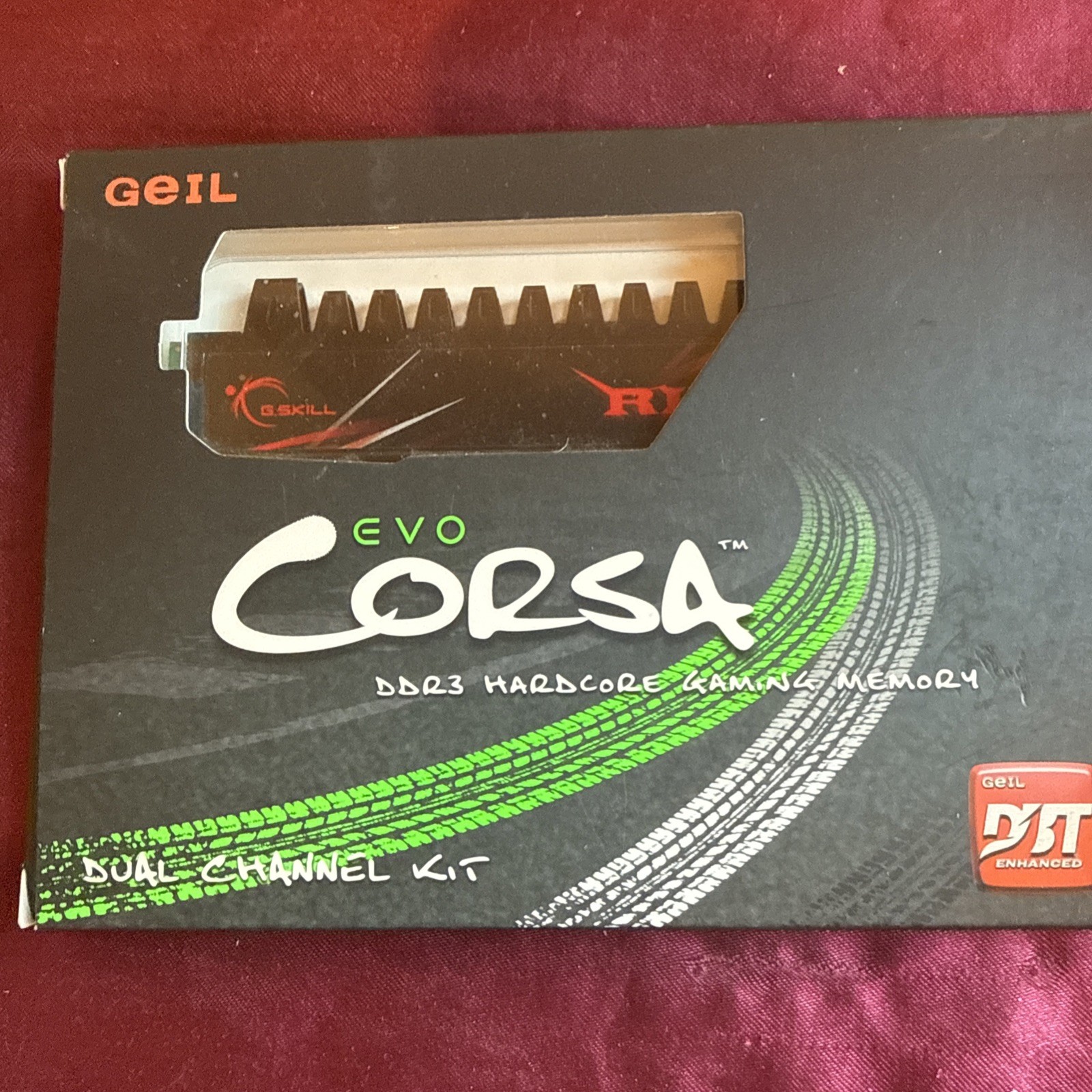 GeIL EVO Corsa 16GB Kit 2x8GB DDR3 1333 PC3 10666 Gaming RAM GOC316GB1333C9DC