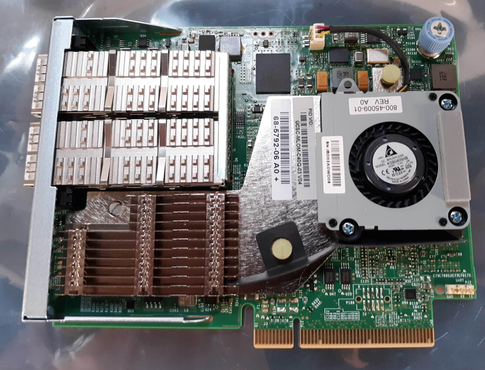 Cisco UCSC-MLOM-C40Q-03 V04 Dual Port Virtual Interface Card NEW *OUT OF BOX*