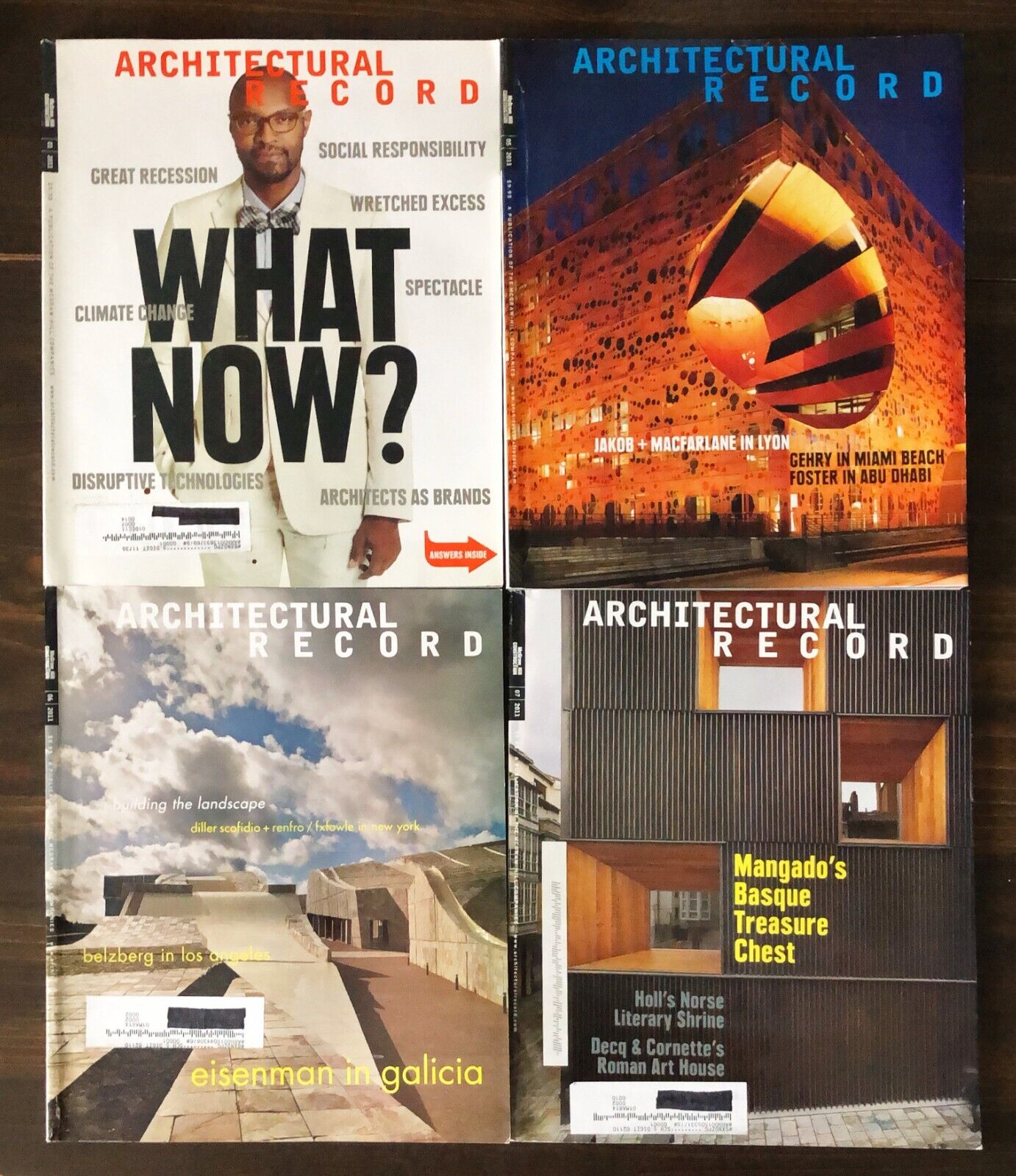 Architectural Record Magazine - 2011 - Lot 0f 7