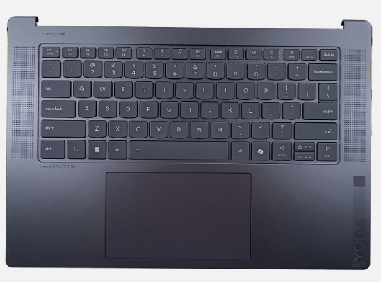 OEM Lenovo YOGA SLIM 7 15ILL9 Palmrest Keyboard Luna Gray 83HM002WUS 5CB1P85686