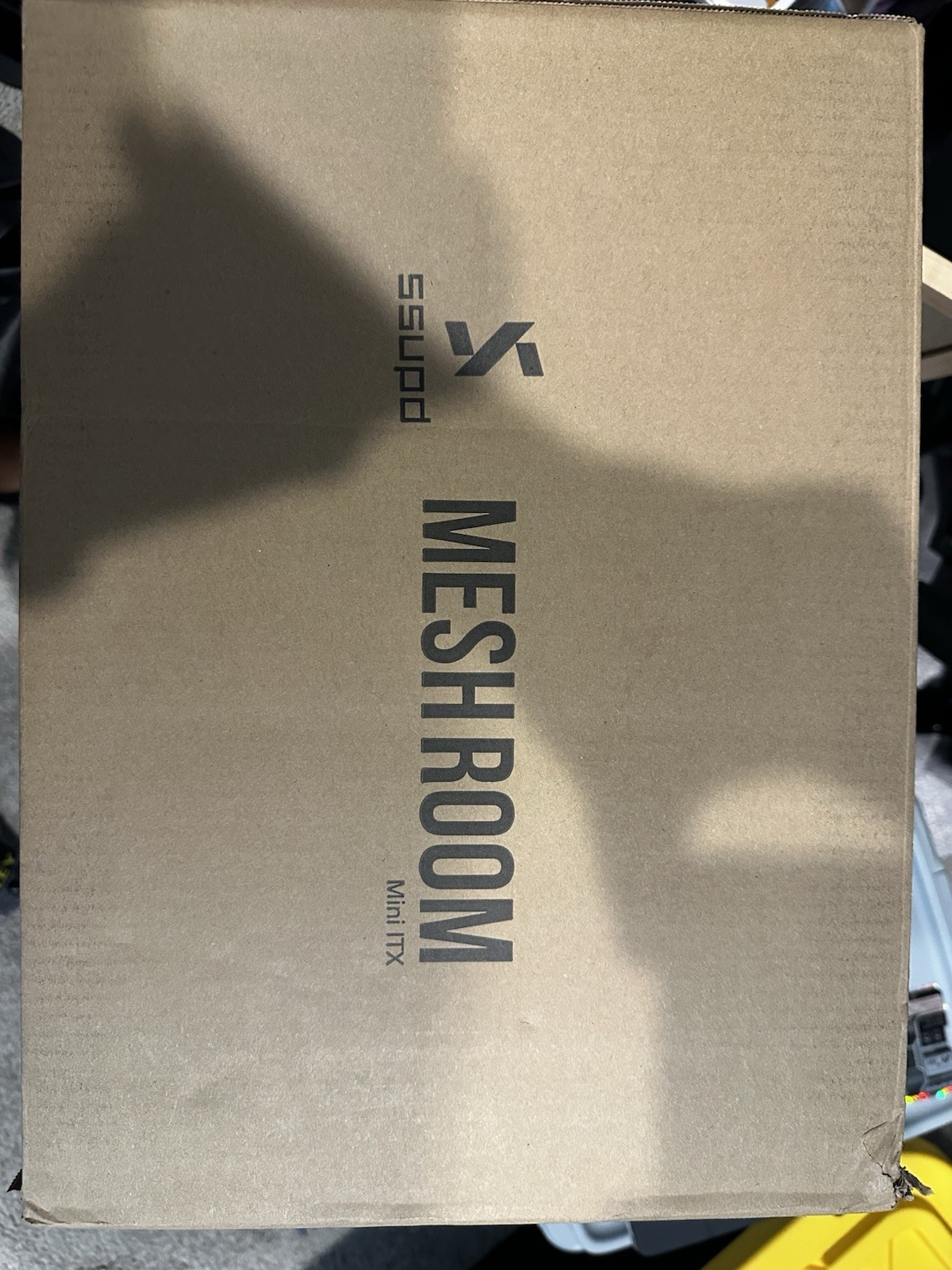 SSUPD Meshroom S PCIe 5.0 Mini-ITX Mini Tower Computer Case Open Box