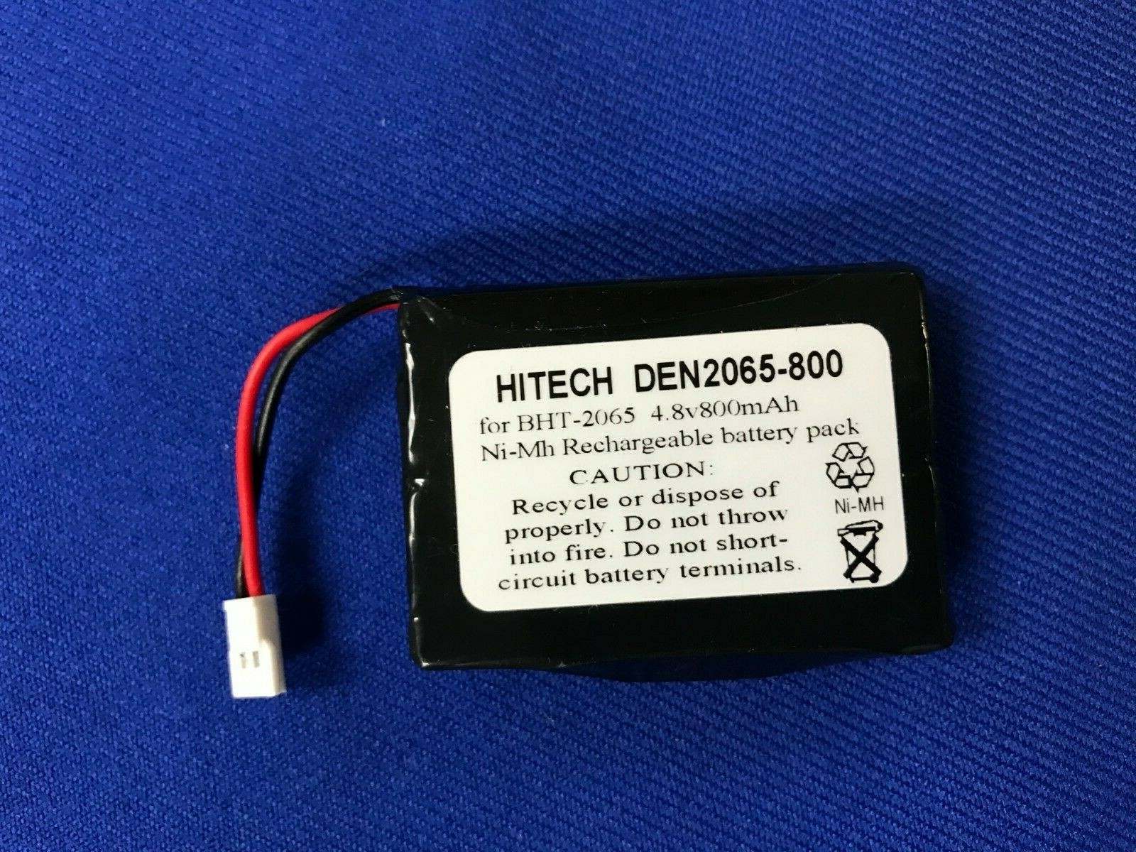 6 of Hitech NIPPON/DENSO #SB10N  GT10B...*Japan GS Yuasa NiMh 4.8v800 Battery