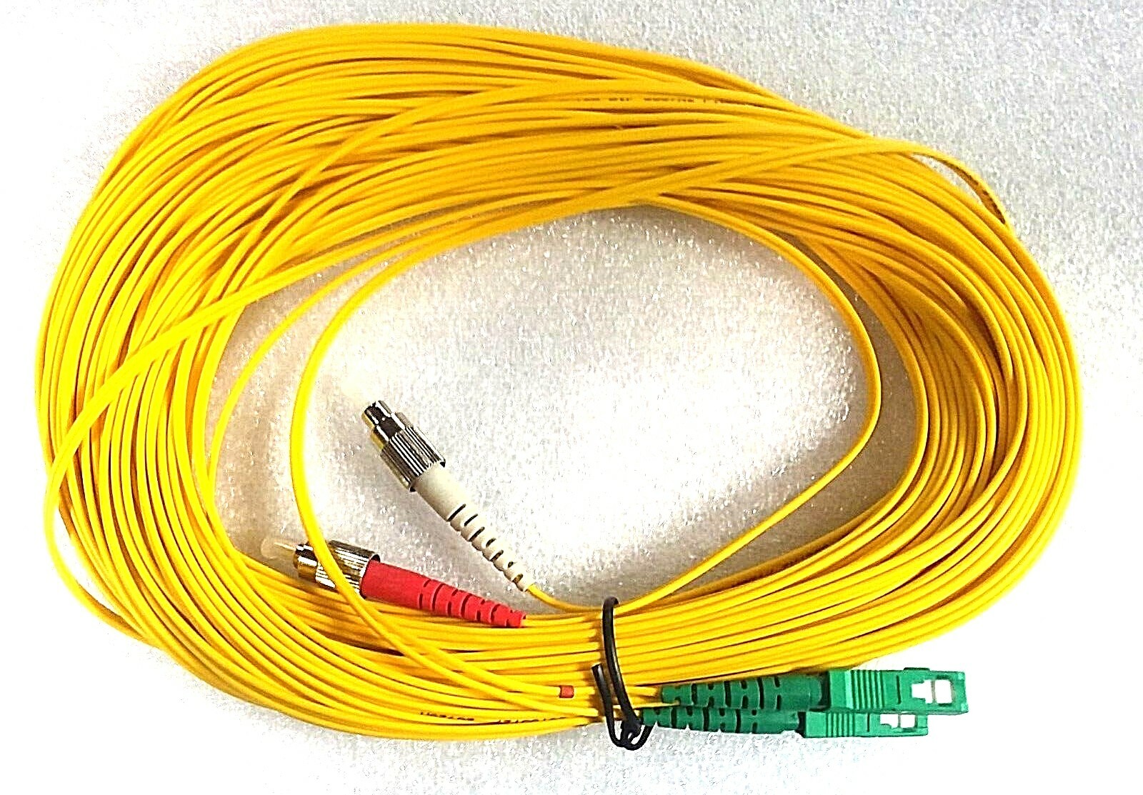 Fiberdyne SM Dplx BIF 1.6mm, fc-upc-sc/upc, 25meters; Part #F9C21R3GC7B025MY-TR