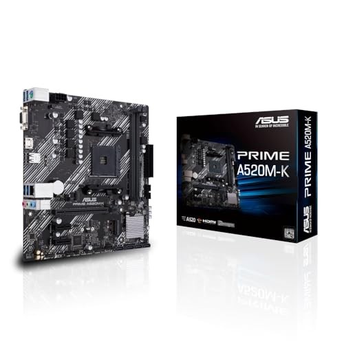 ASUS Prime A520M-K AM4 mATX Motherboard for Ryzen 5000/4000/3000 Series New