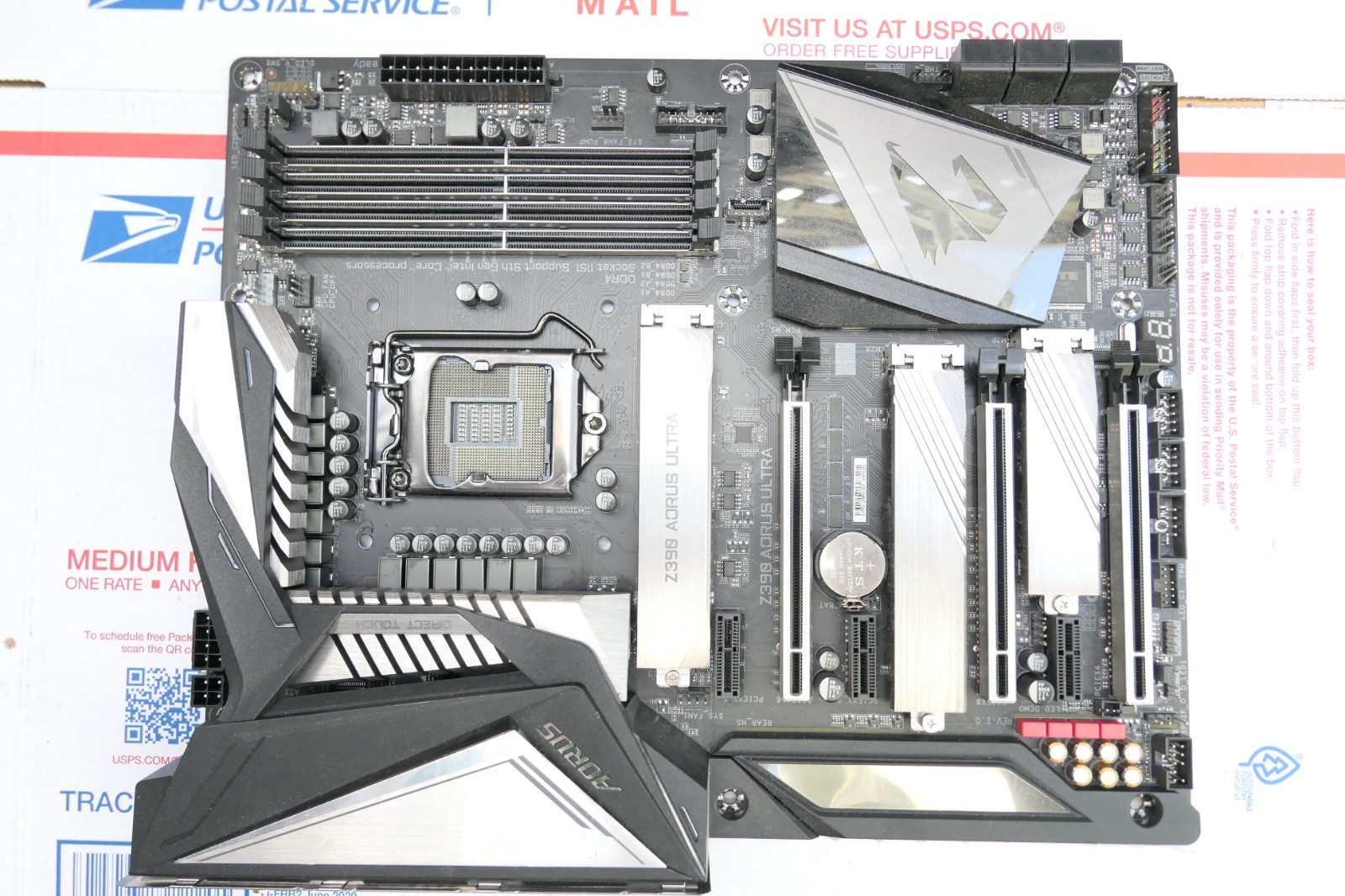 GIGABYTE Z390 AORUS ULTRA LGA 1151 Intel Z390 ATX Intel Motherboard - tested