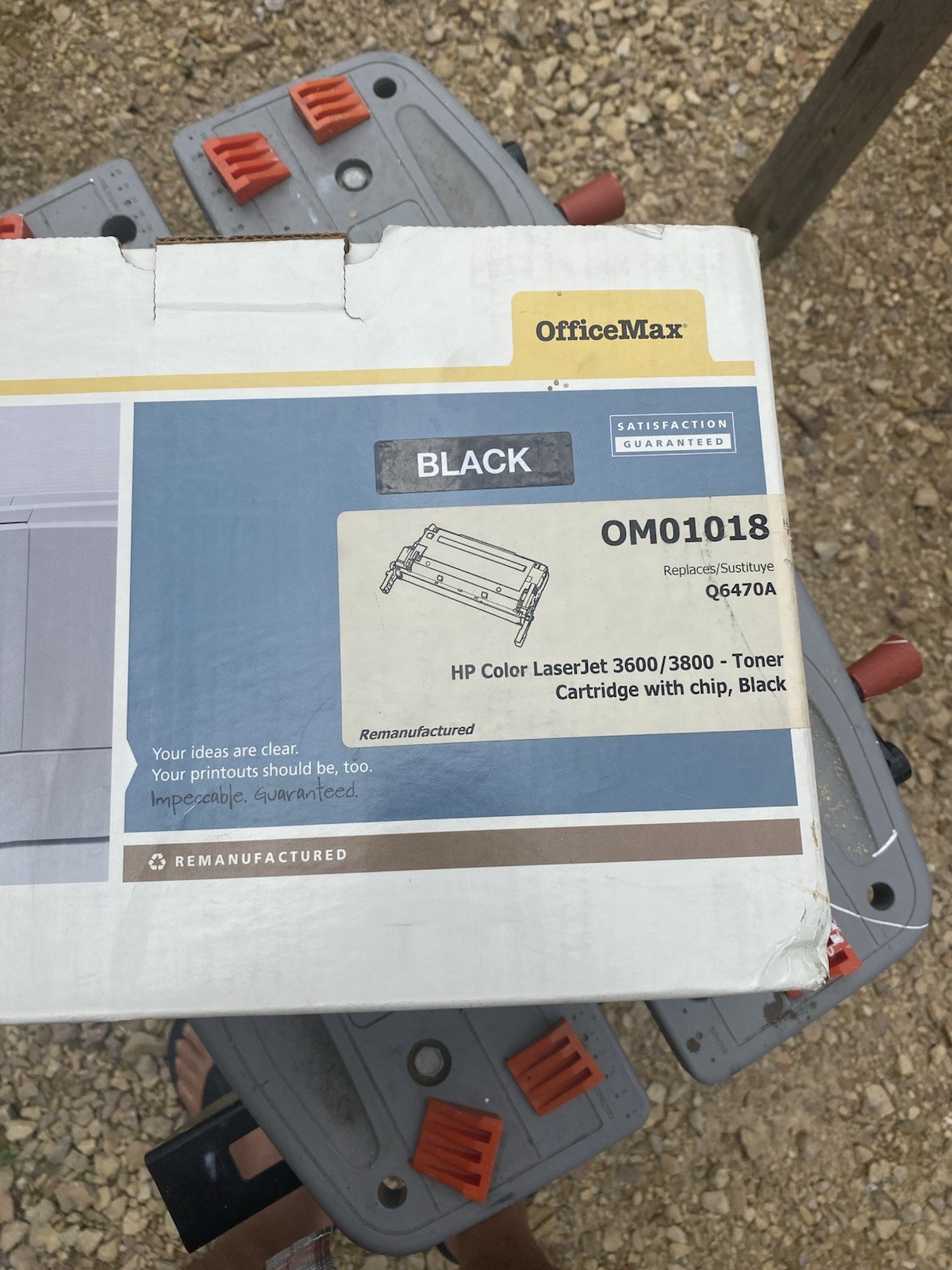 OFFICEMAX OM01018 REPLACES Q6470A FOR HP LASERJET 3600/3800 SERIES BLACK TONER
