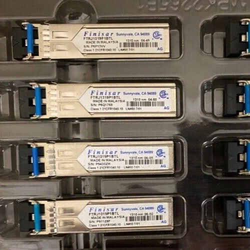 1 PC of Finsiar FTRJ1319P1BTL FG-TRAN-LX 1000BASE-LX 1GE 1310nm 10km